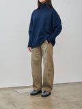 Namu Shop - Sayaka Davis Highcollar Sweater - Indigo