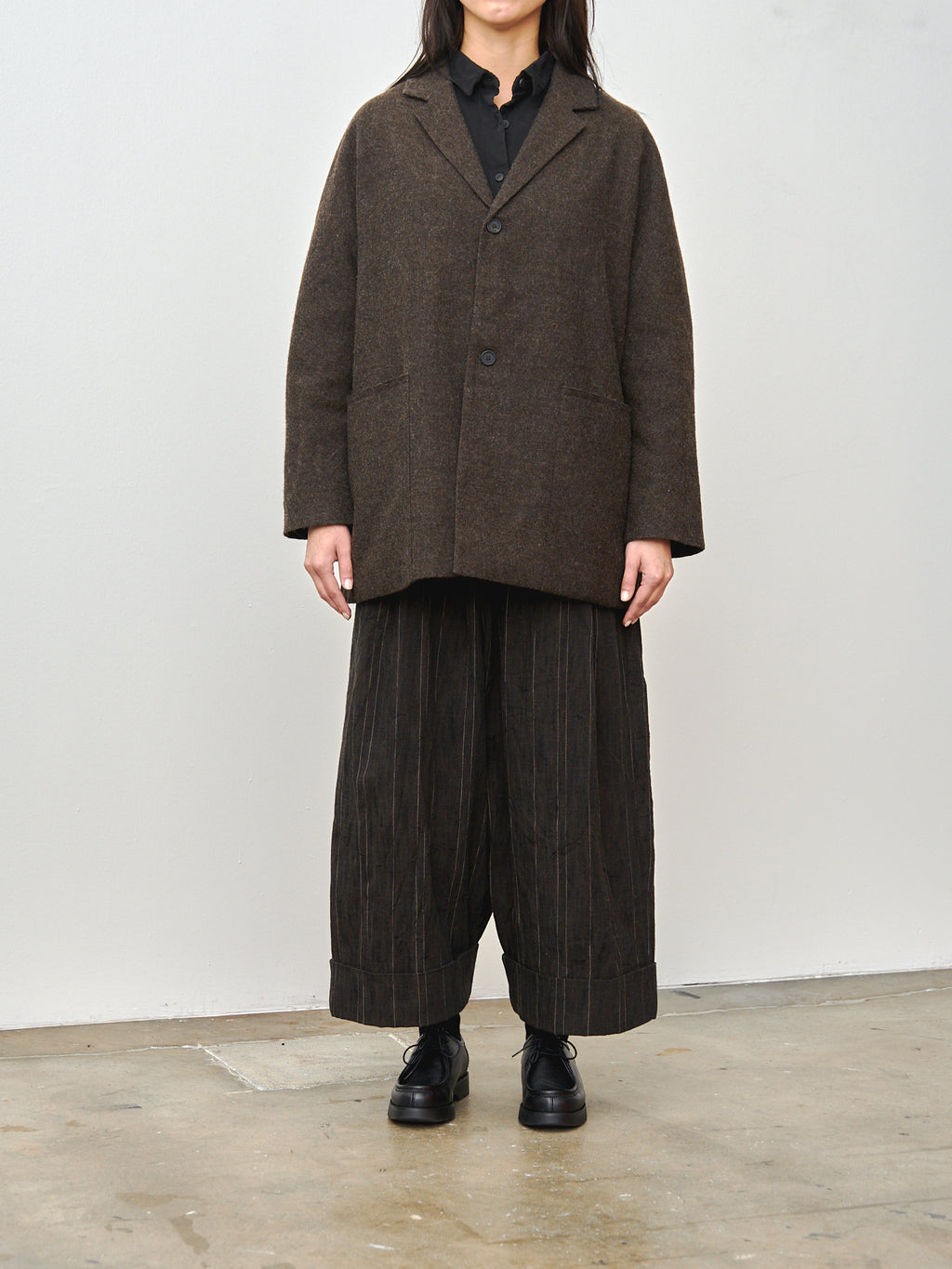 Namu Shop - Toogood The Fishmonger Jacket - Natural Wool Walnut
