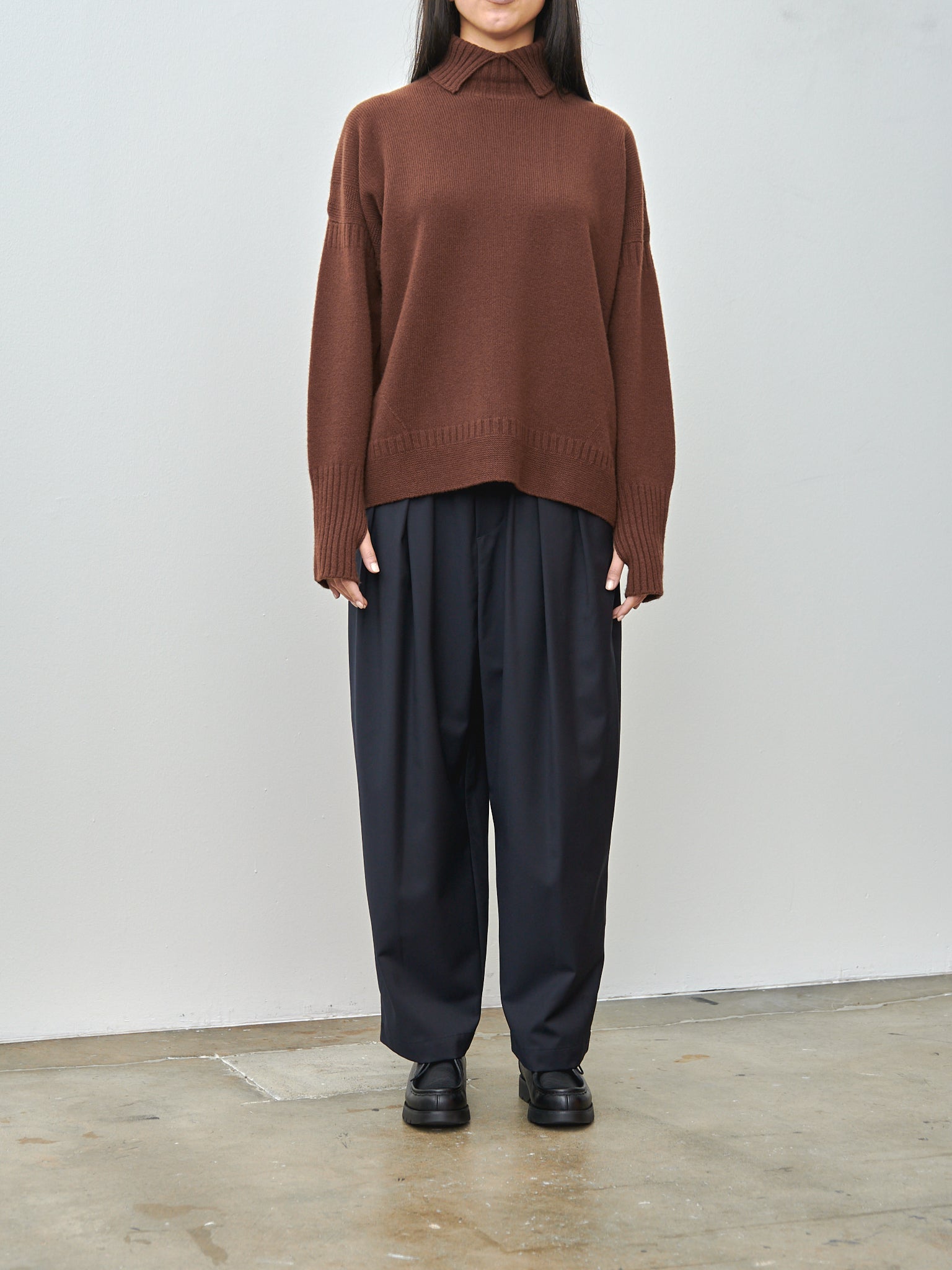 Namu Shop - Nicholson & Nicholson Lulu Knit - Brown