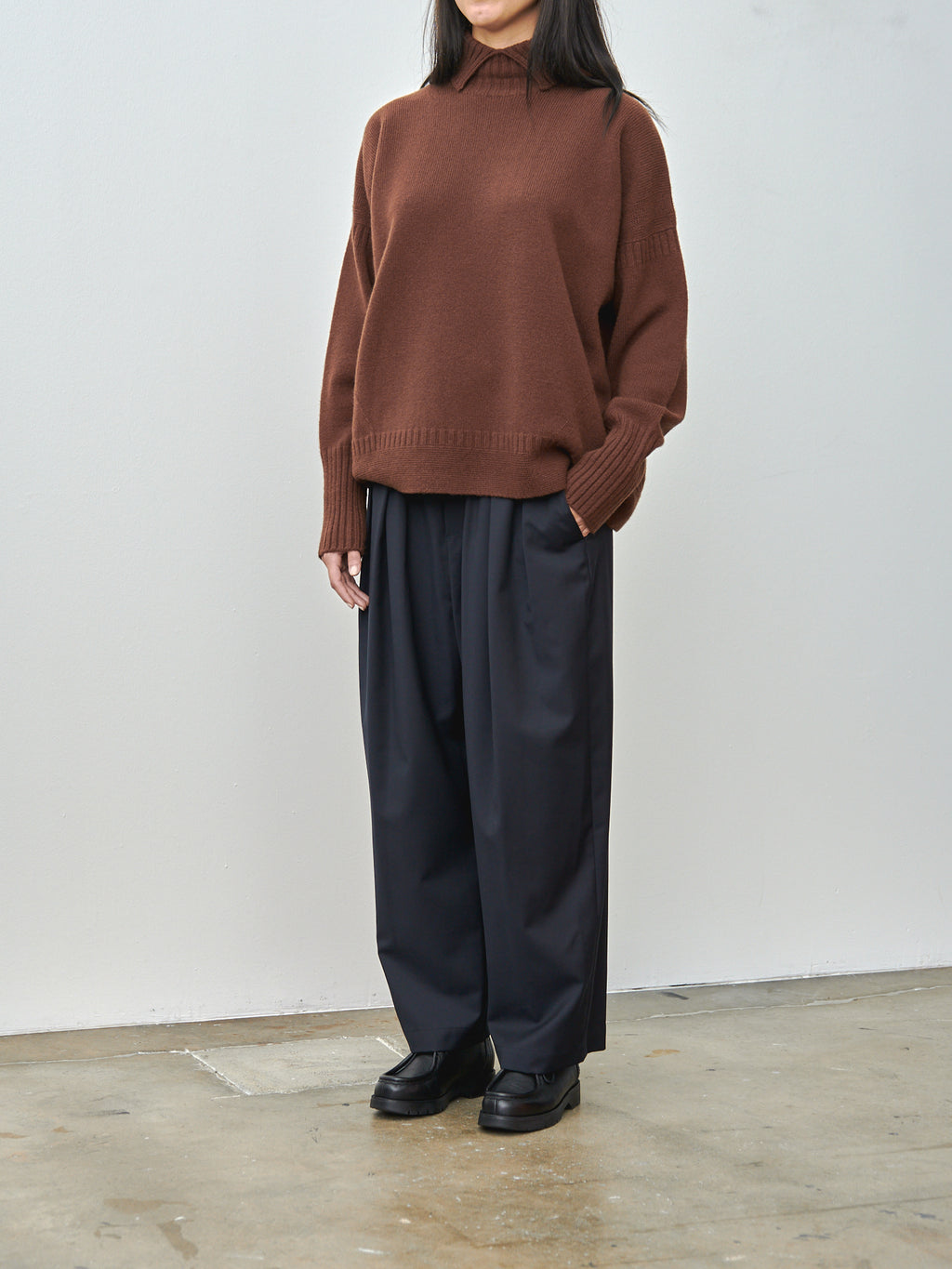 Namu Shop - Nicholson & Nicholson Lulu Knit - Brown