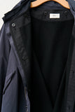 Namu Shop - Aton Air Weather Short Mods Coat - Charcoal Gray