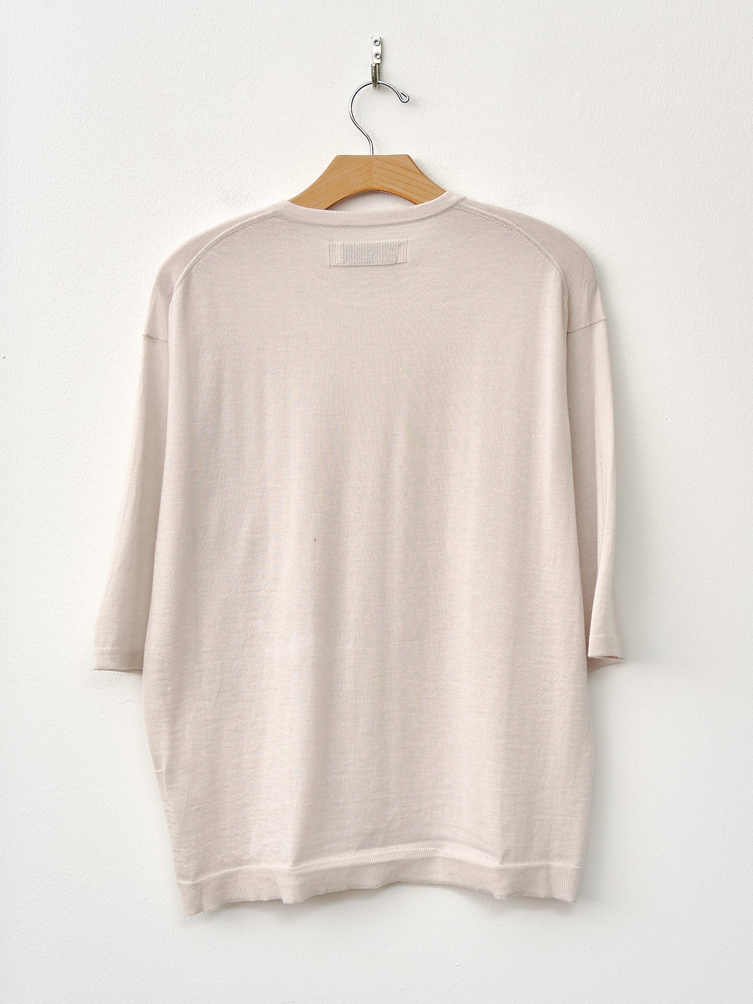 Namu Shop - Sayaka Davis Cashmere Tee - Salt