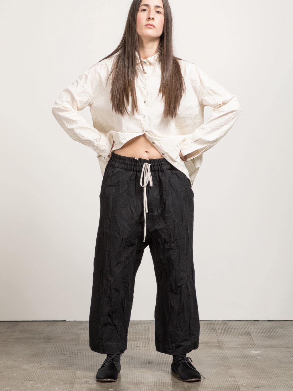 Namu Shop - Album di Famiglia Stoia W&S Trousers - Black