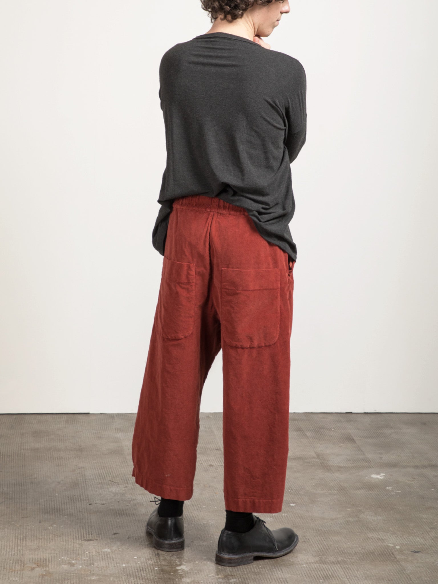 Namu Shop - Album di Famiglia Velvet W&S Trousers - Coffee