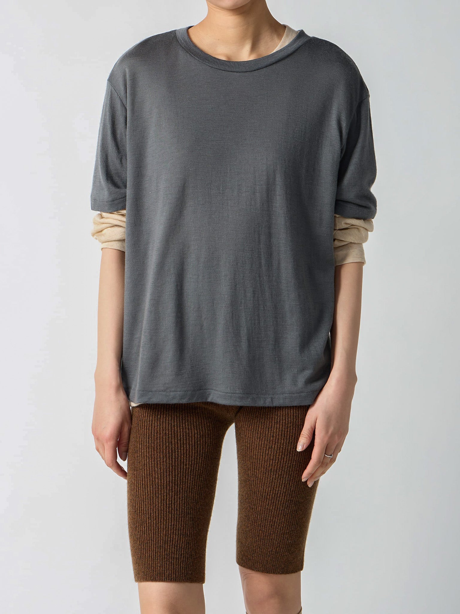 Namu Shop - Babaco Fine Cashmere Jersey T-Shirt