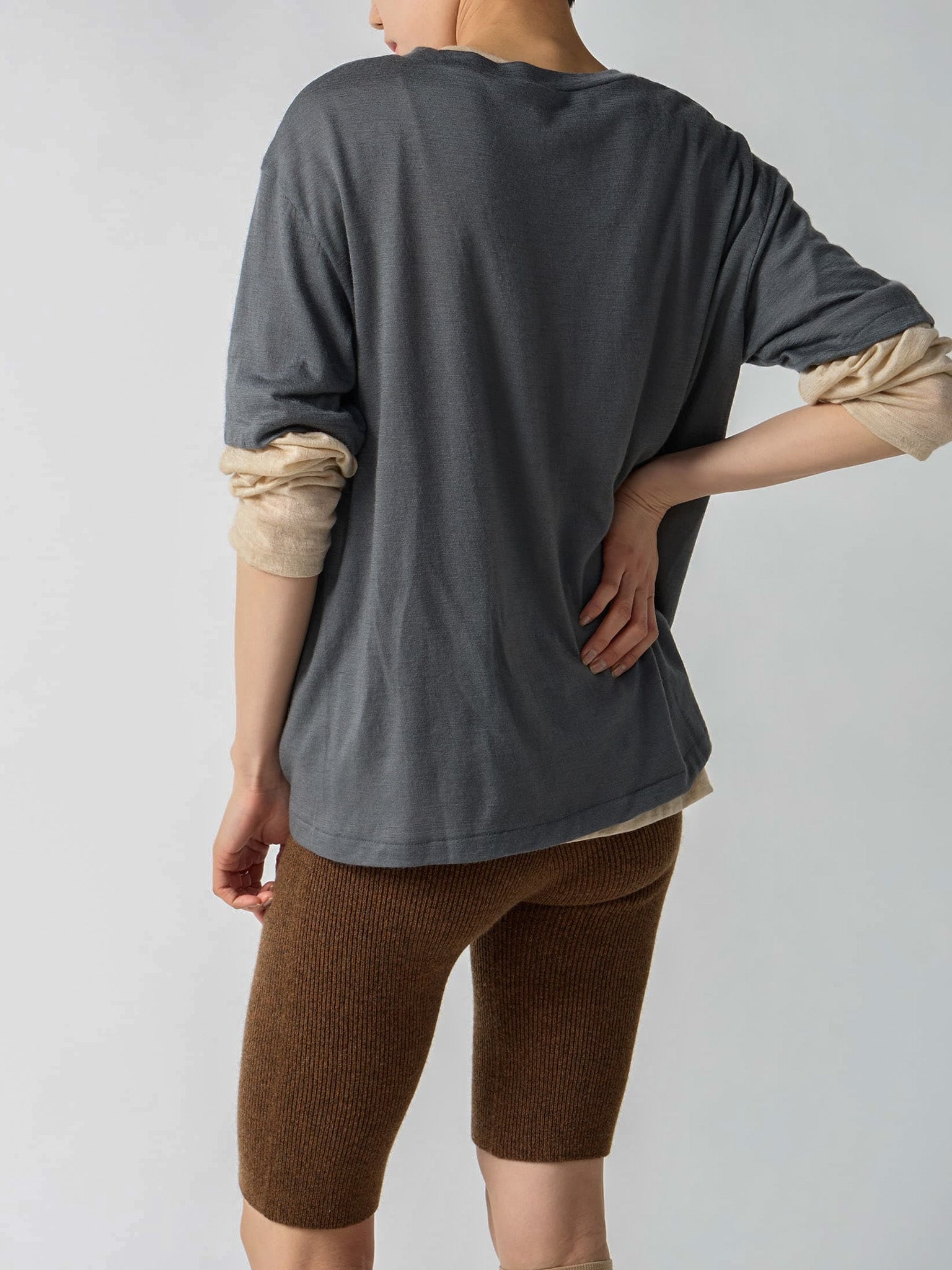 Namu Shop - Babaco Fine Cashmere Jersey T-Shirt