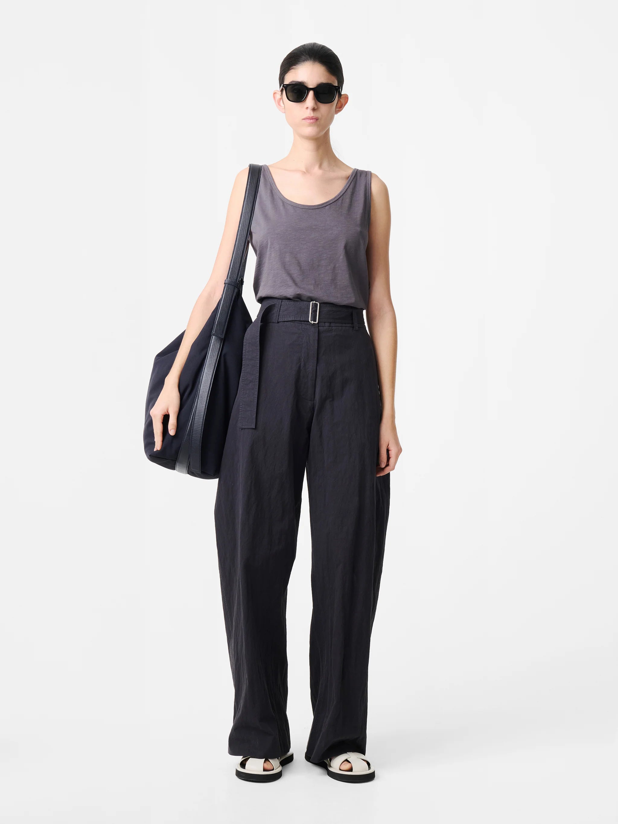 Namu Shop - Studio Nicholson DORING Trousers - Dark Navy