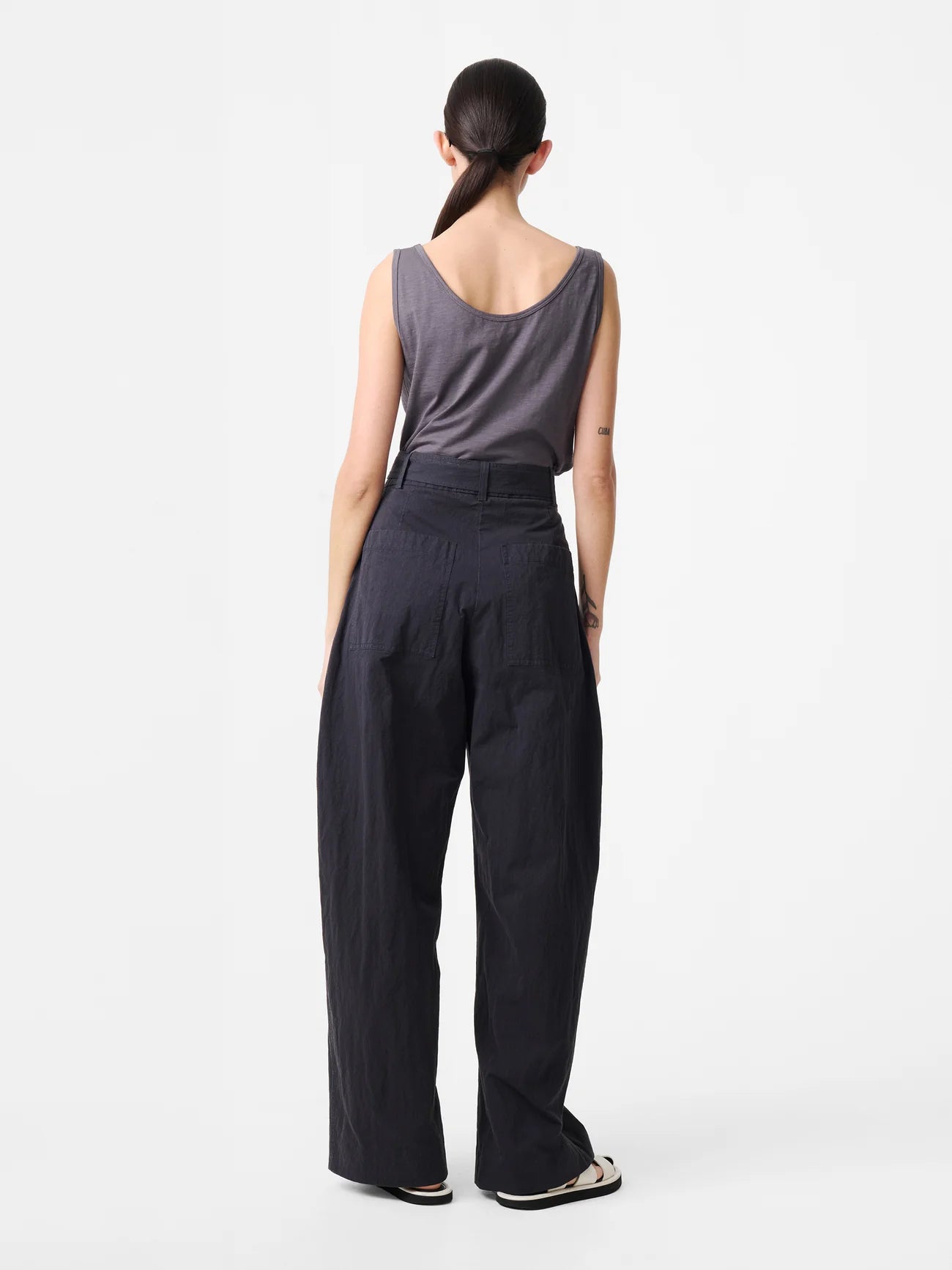 Namu Shop - Studio Nicholson DORING Trousers - Dark Navy
