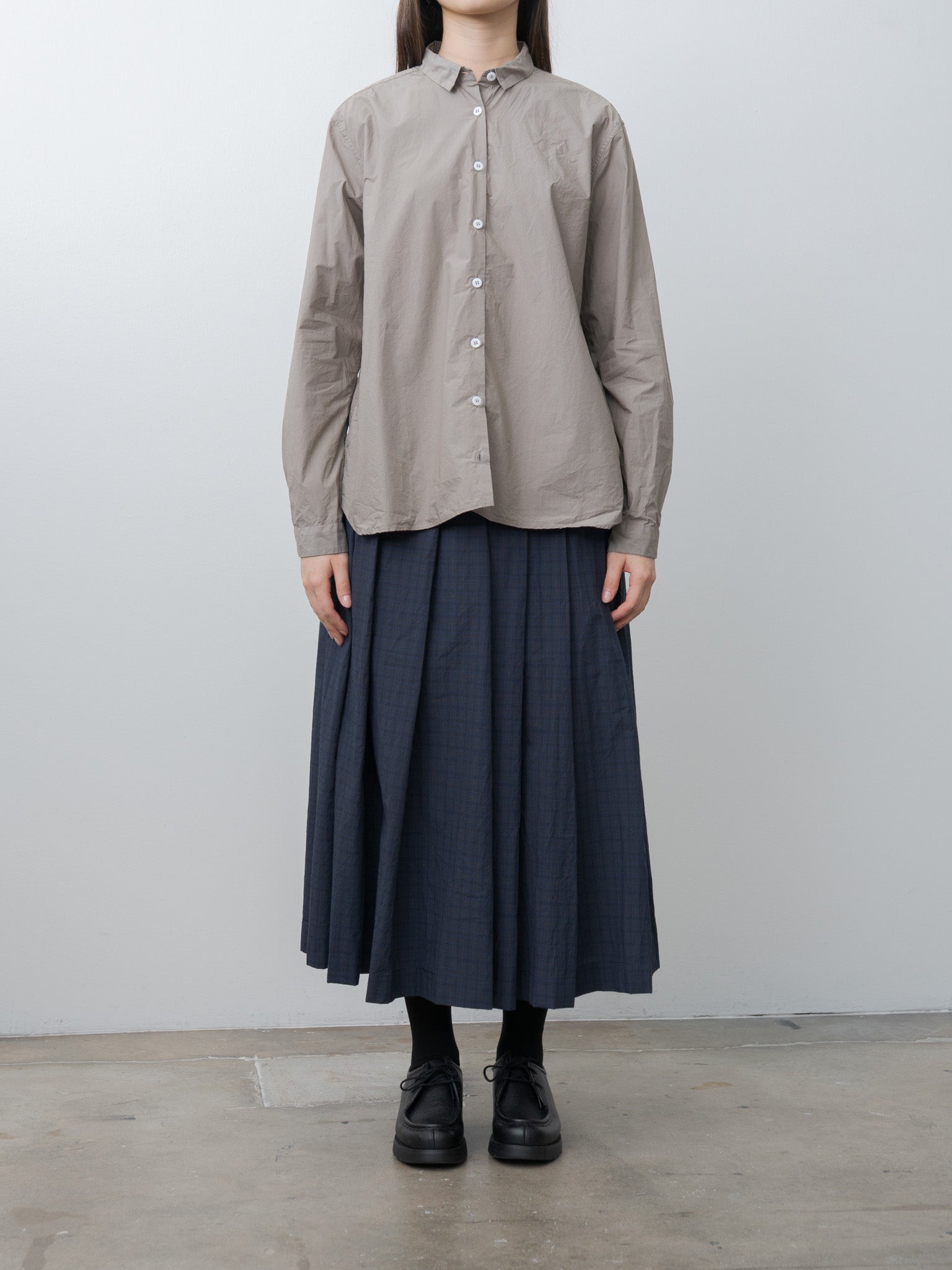 Loose Tyrol Shirt - Taupe