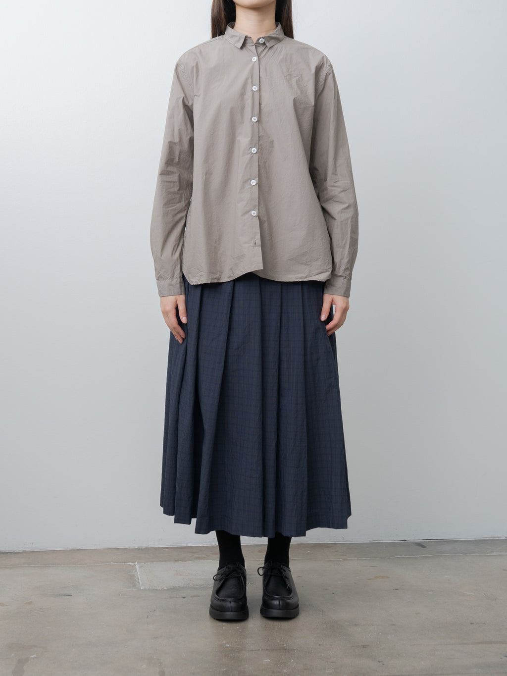 Loose Tyrol Shirt - Taupe