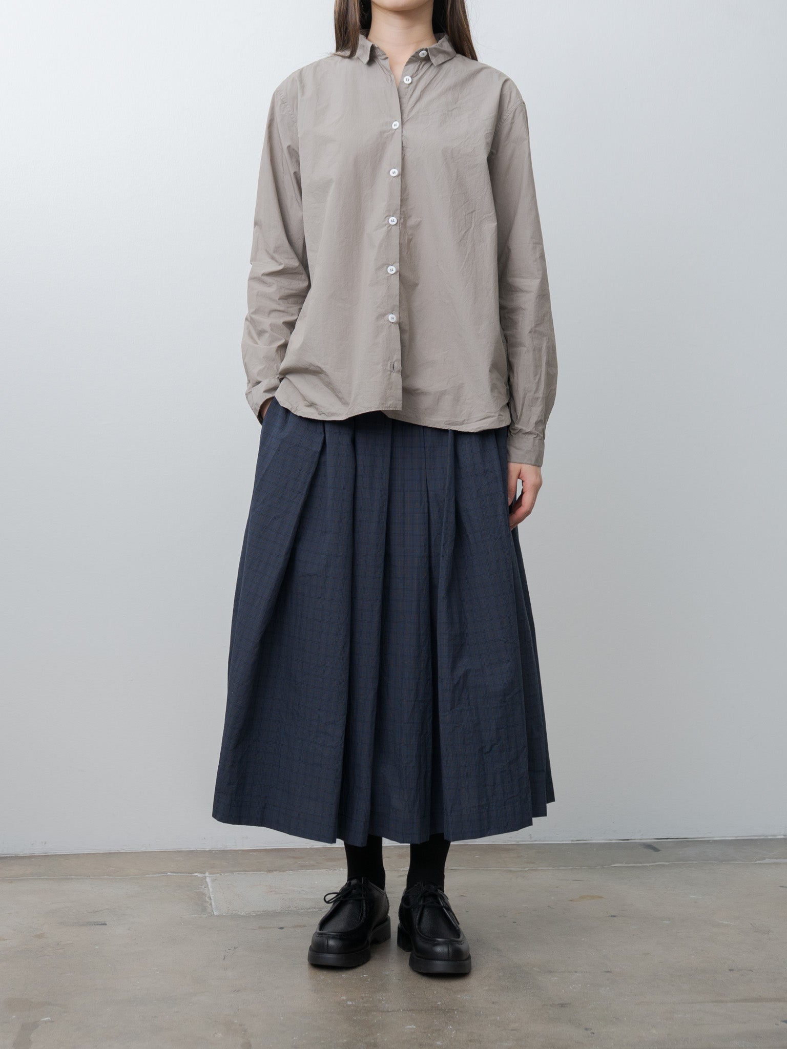 Loose Tyrol Shirt - Taupe