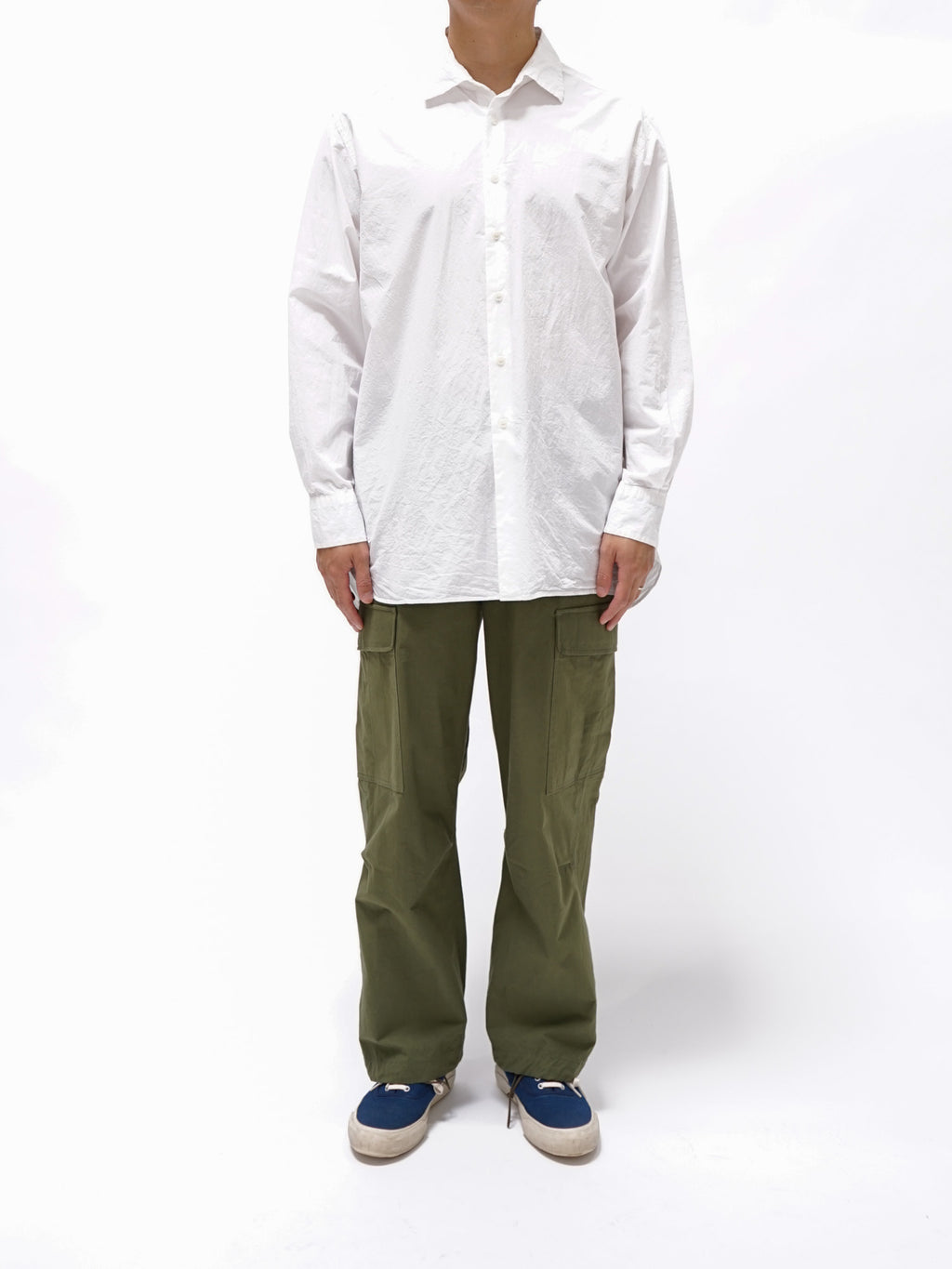 Namu Shop - Casey Casey Big Raccourcie Shirt - Off White