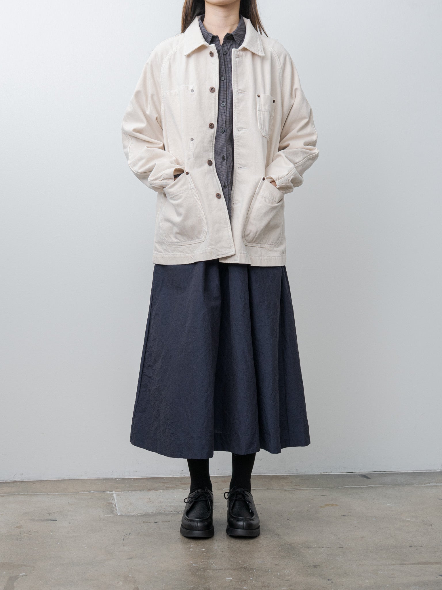 Camille Denim Jacket DENIM - Ivory