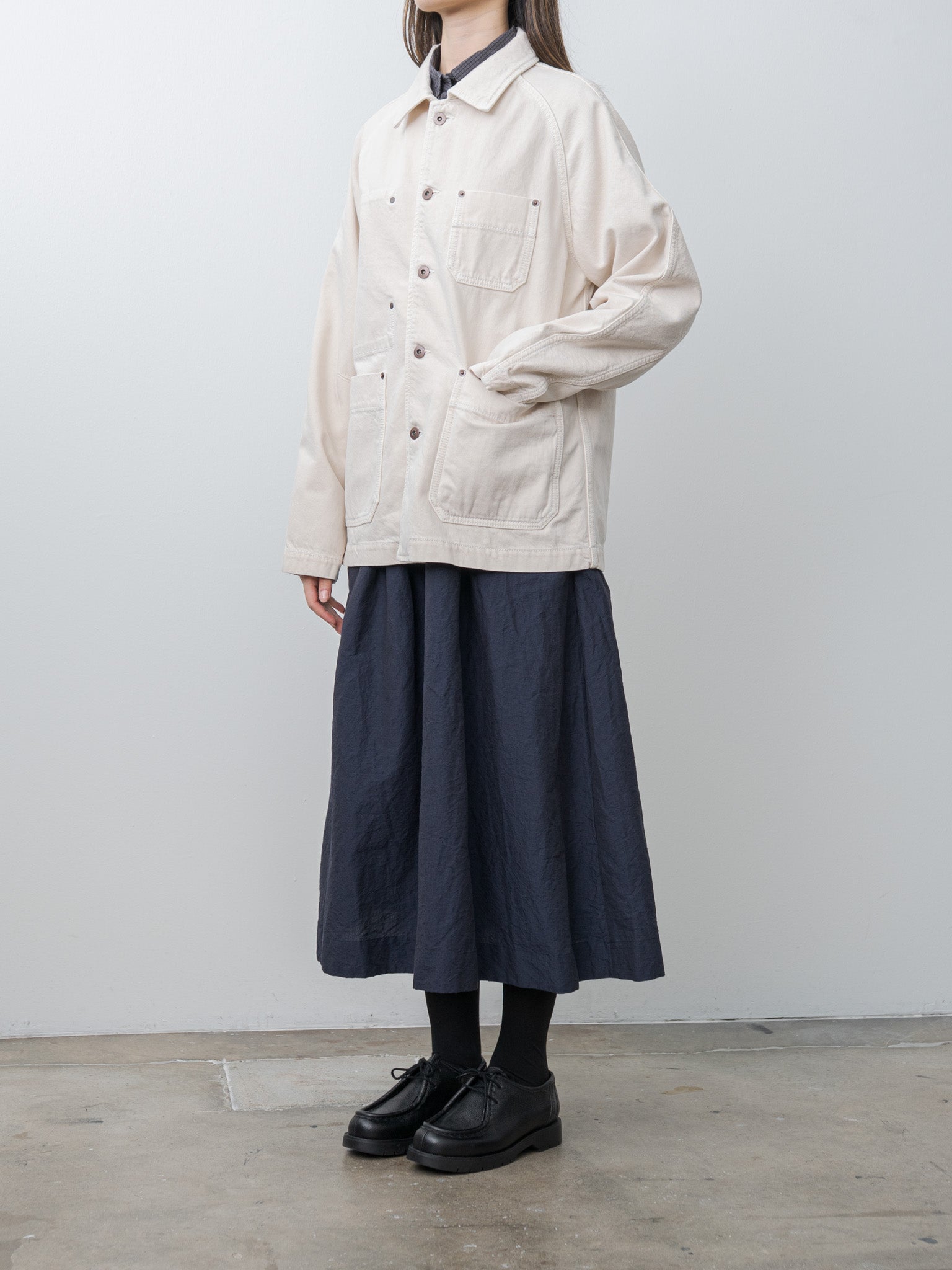 Camille Denim Jacket DENIM - Ivory