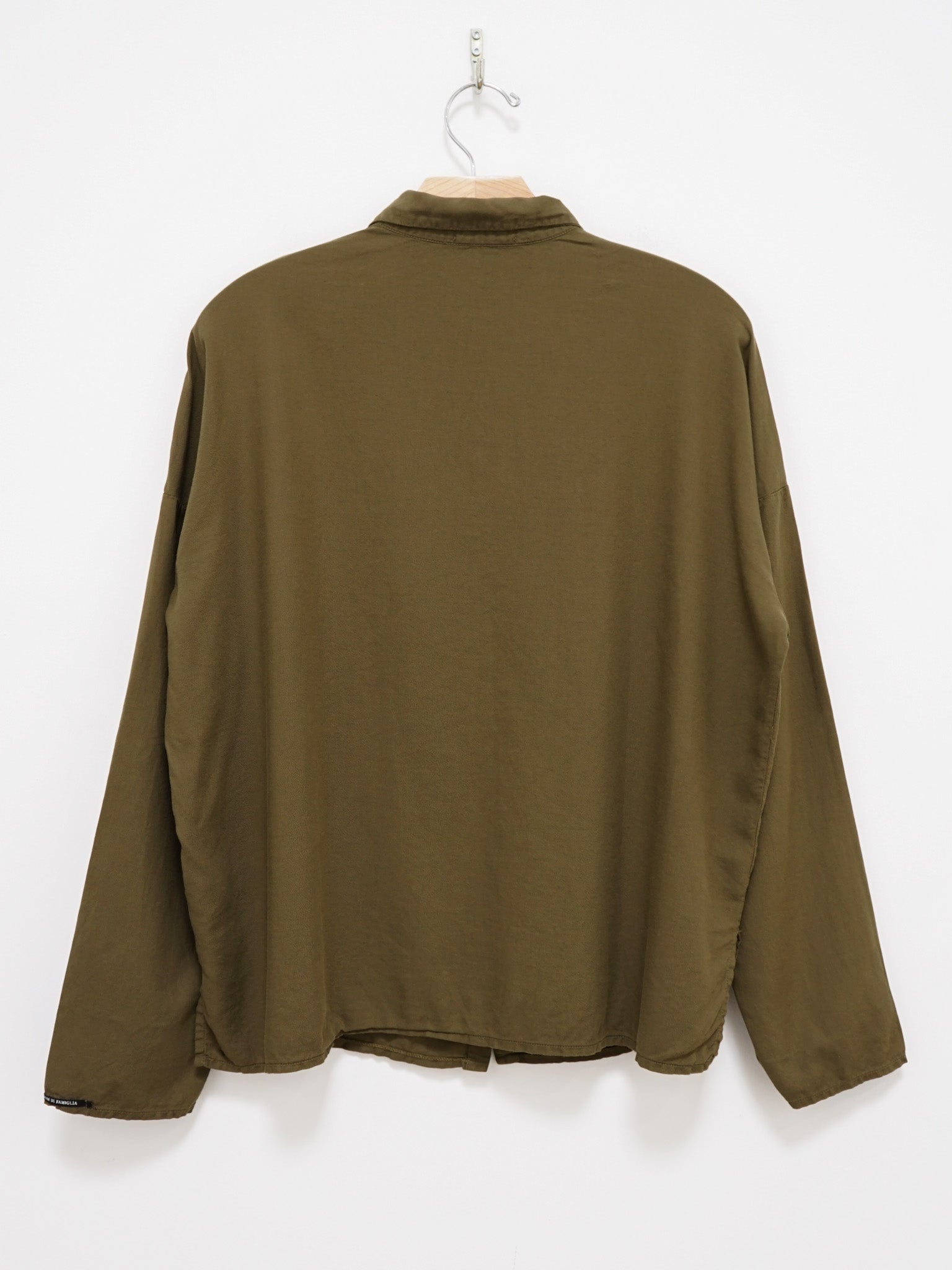 Namu Shop - Album di Famiglia Short Collar Shirt TVC - Olive