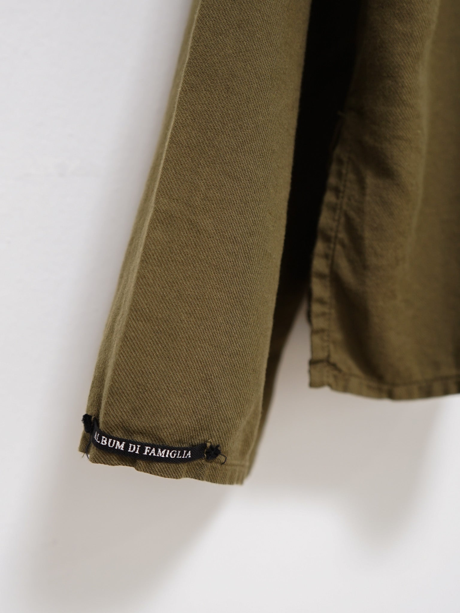 Namu Shop - Album di Famiglia Short Collar Shirt TVC - Olive