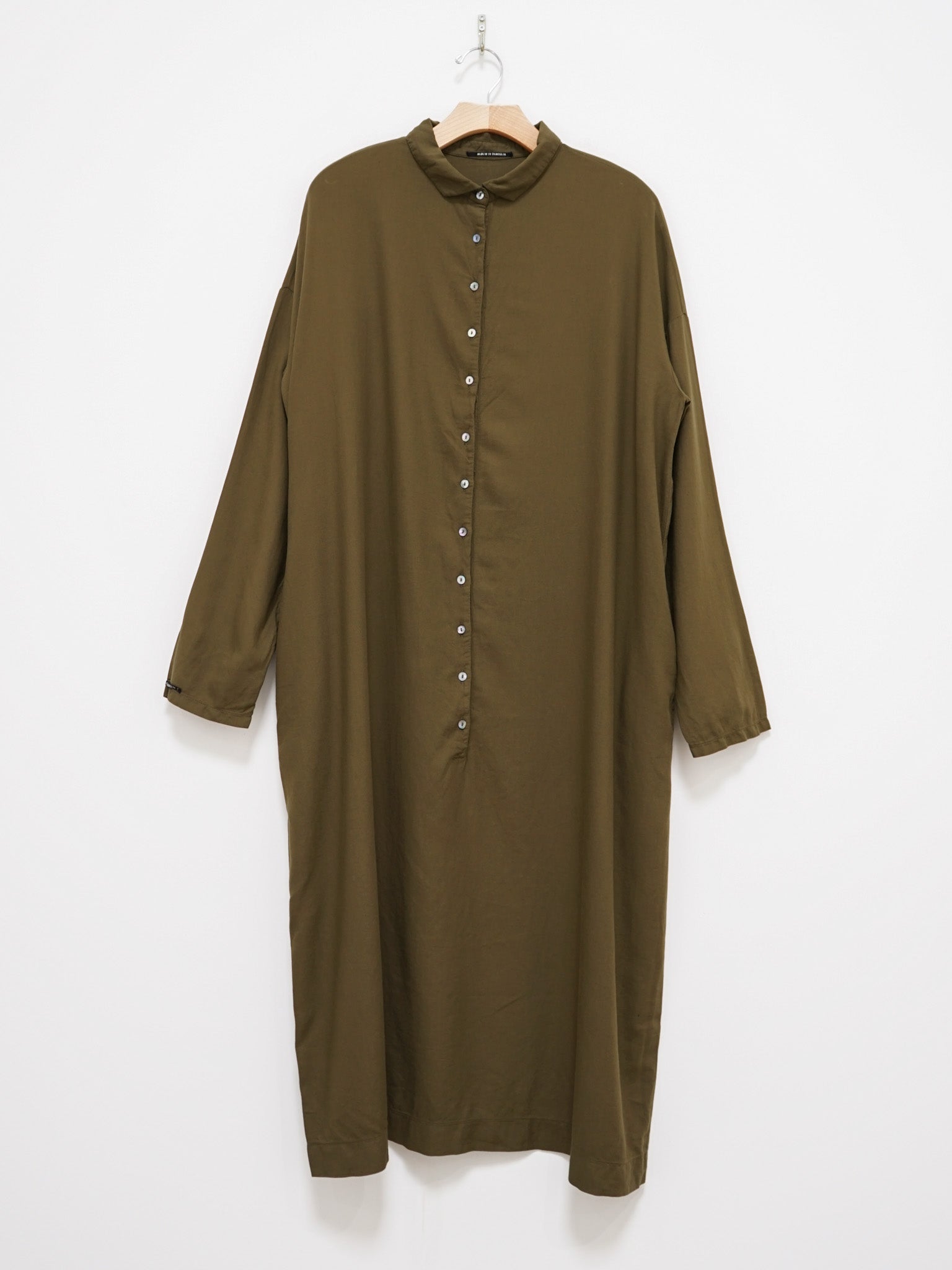Collar Dress TVC - Olive Collar Dress TVC - Olive
