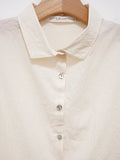 Namu Shop - Album di Famiglia Wrinkled Collar Shirt - Natural