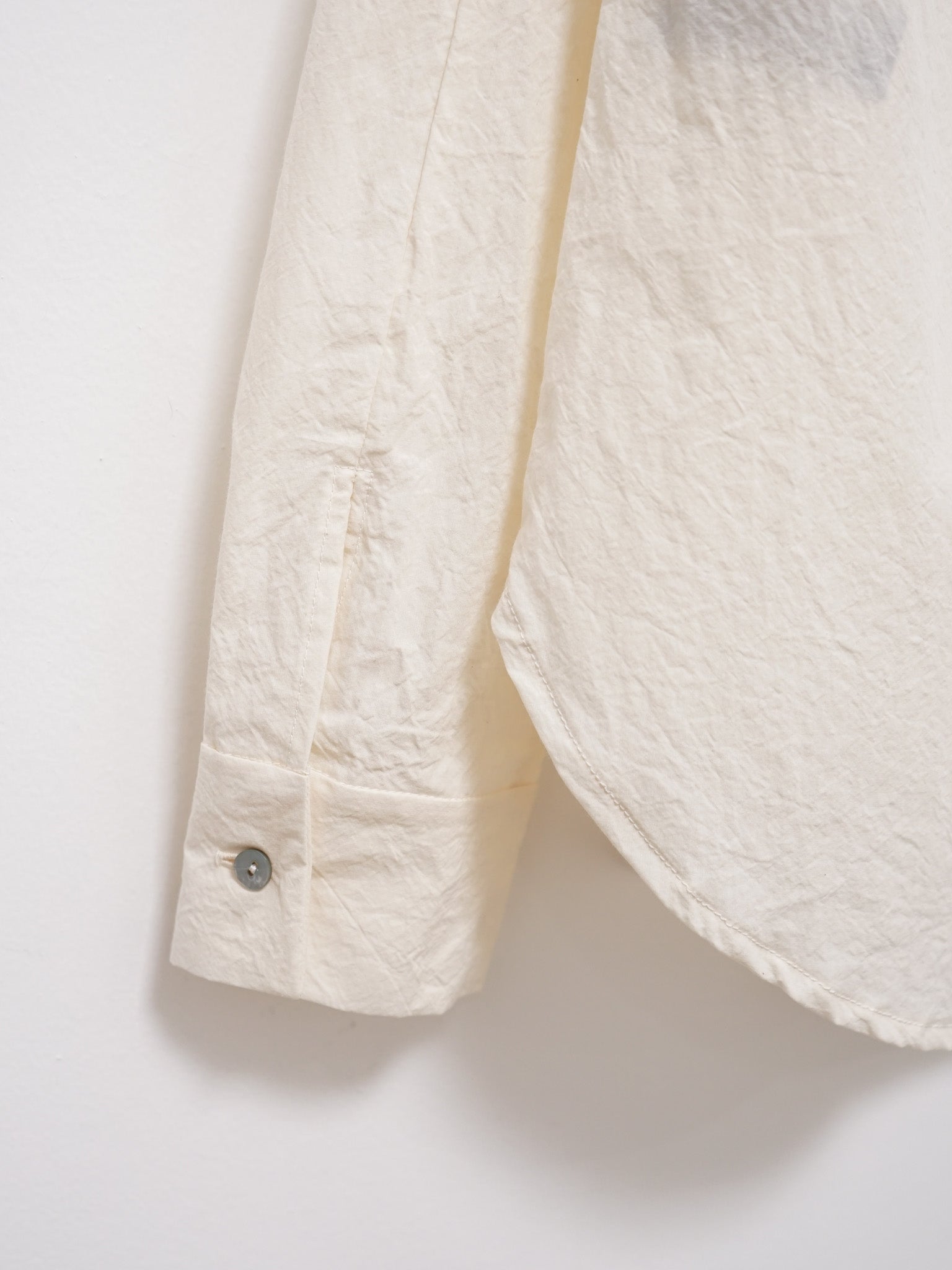 Namu Shop - Album di Famiglia Wrinkled Collar Shirt - Natural