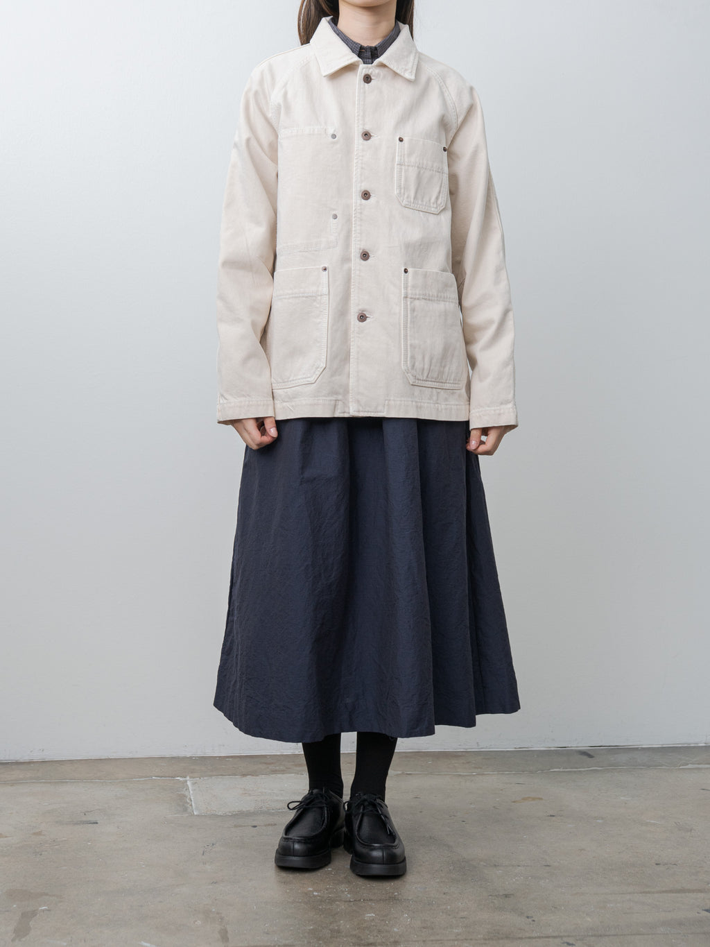 Camille Denim Jacket DENIM - Ivory