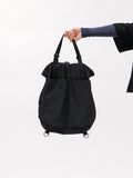Namu Shop - Amiacalva Gabardine Two-Way Backpack - Black
