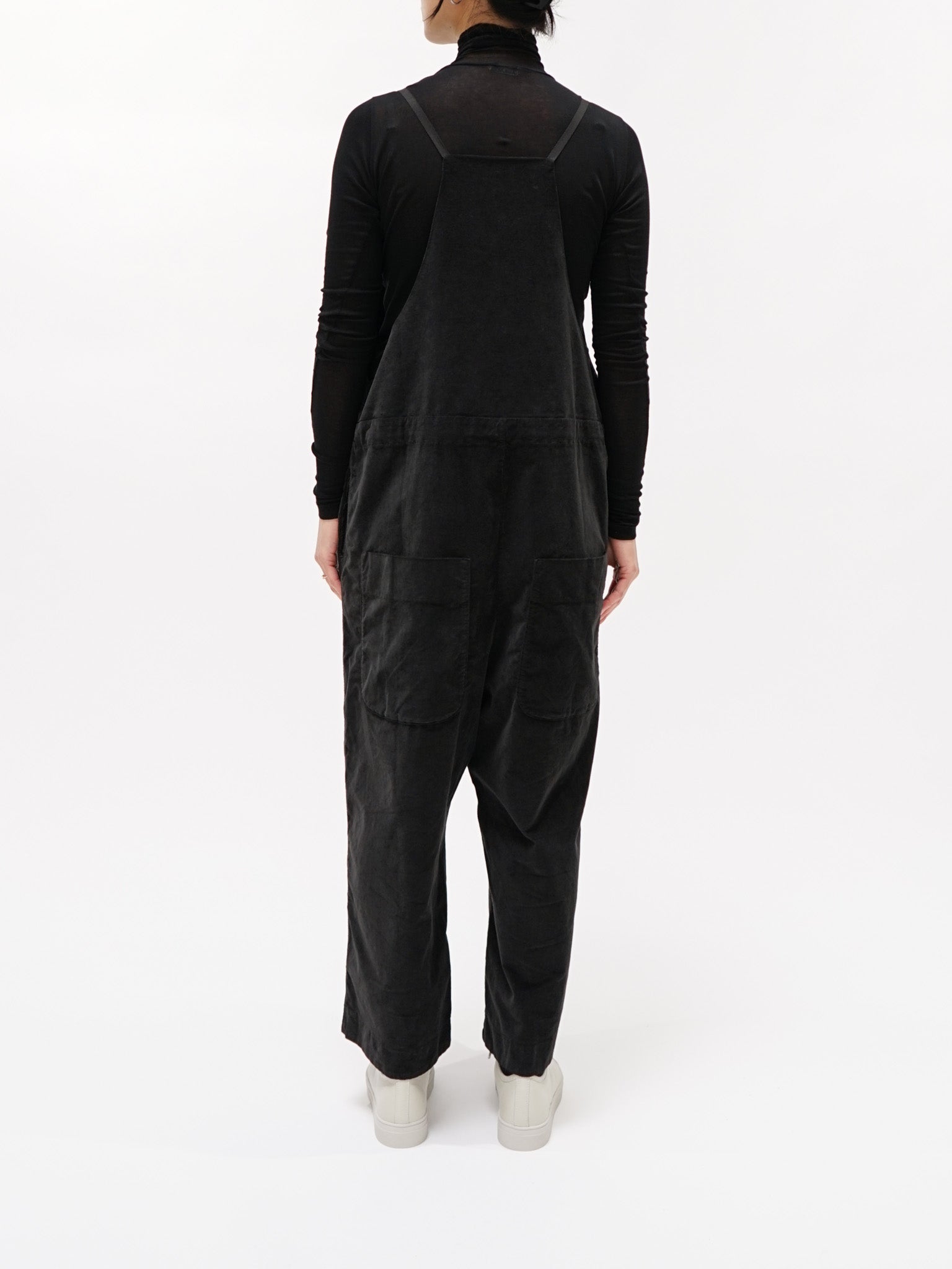 Namu Shop - Auralee High Gauge Sheer Rib Turtleneck - Black