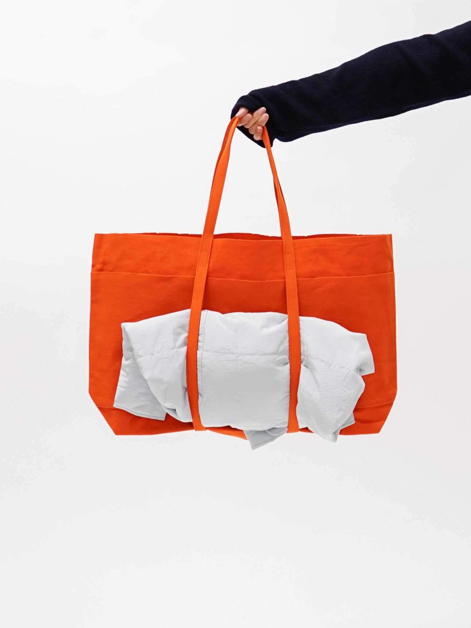 Namu Shop - Amiacalva Large Light Ounce Canvas Tote - Orange