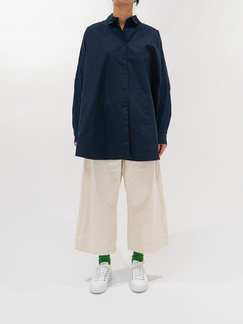 Namu Shop - Casey Casey Atomless Shirt - Navy