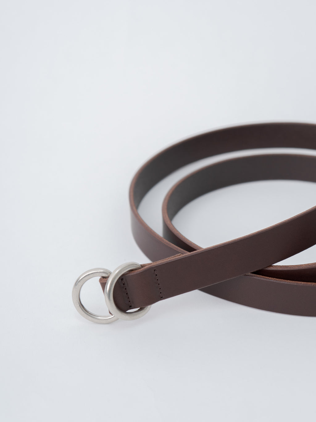 Namu Shop - Yoko Sakamoto Ringbelt Slim - Brown × Silver