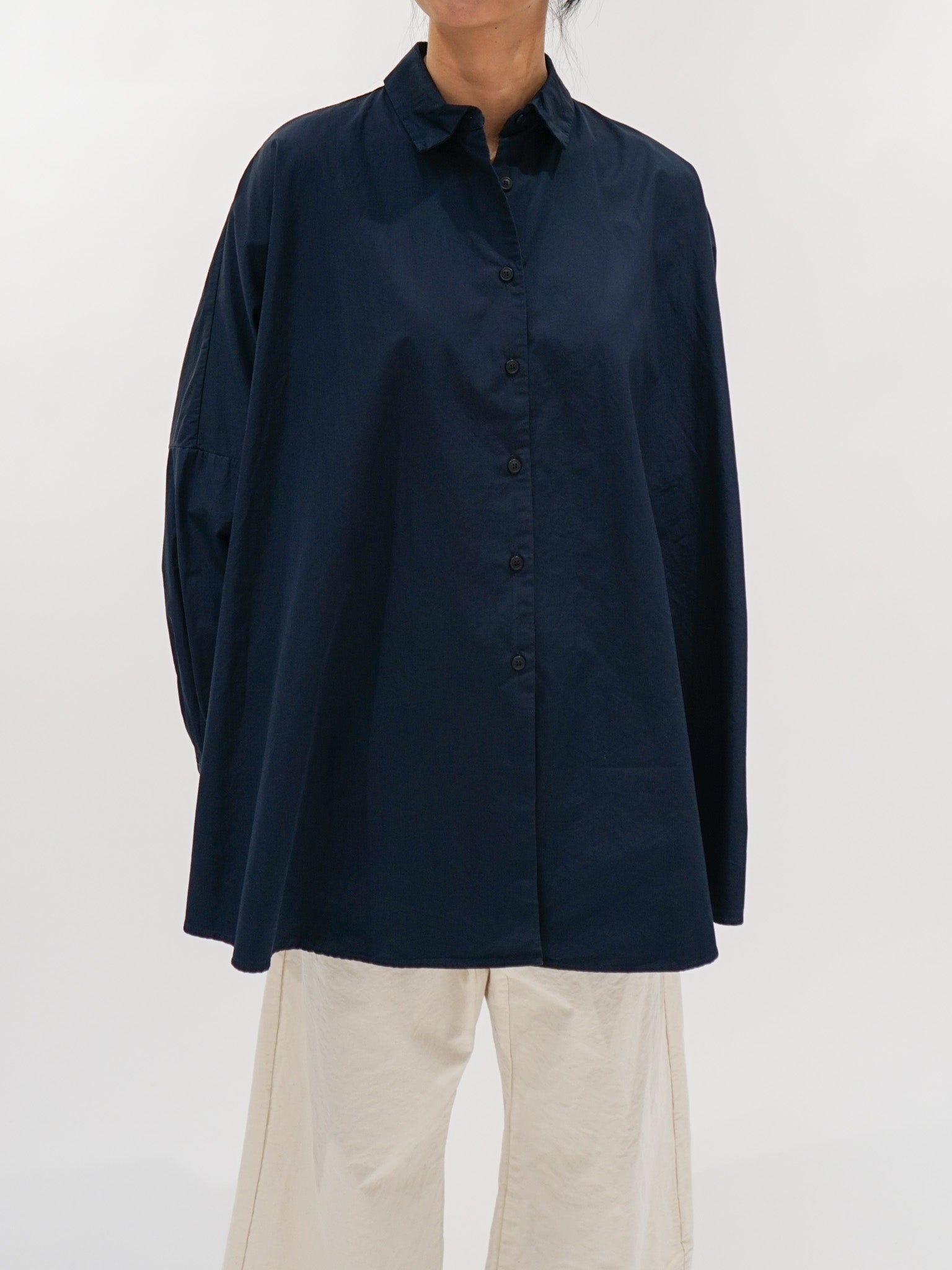 Namu Shop - Casey Casey Atomless Shirt - Navy