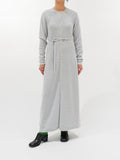 Namu Shop - Auralee Brushed Raschel Mole Knit One Piece - Black