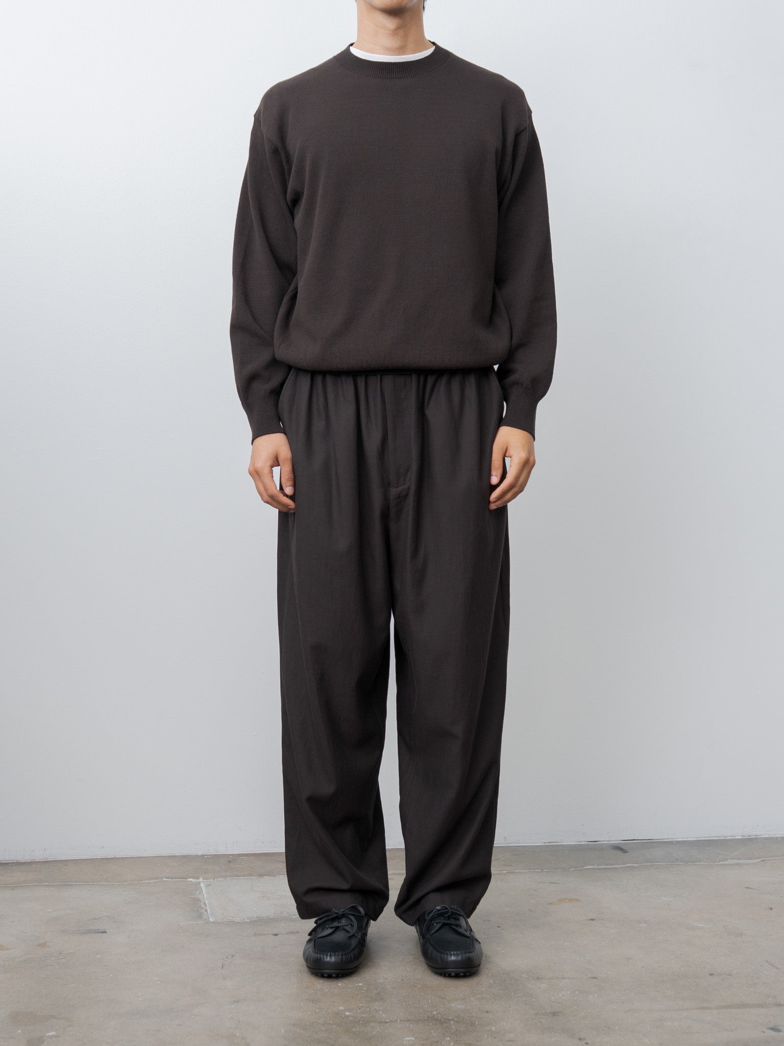 Crewneck Knit - Brown