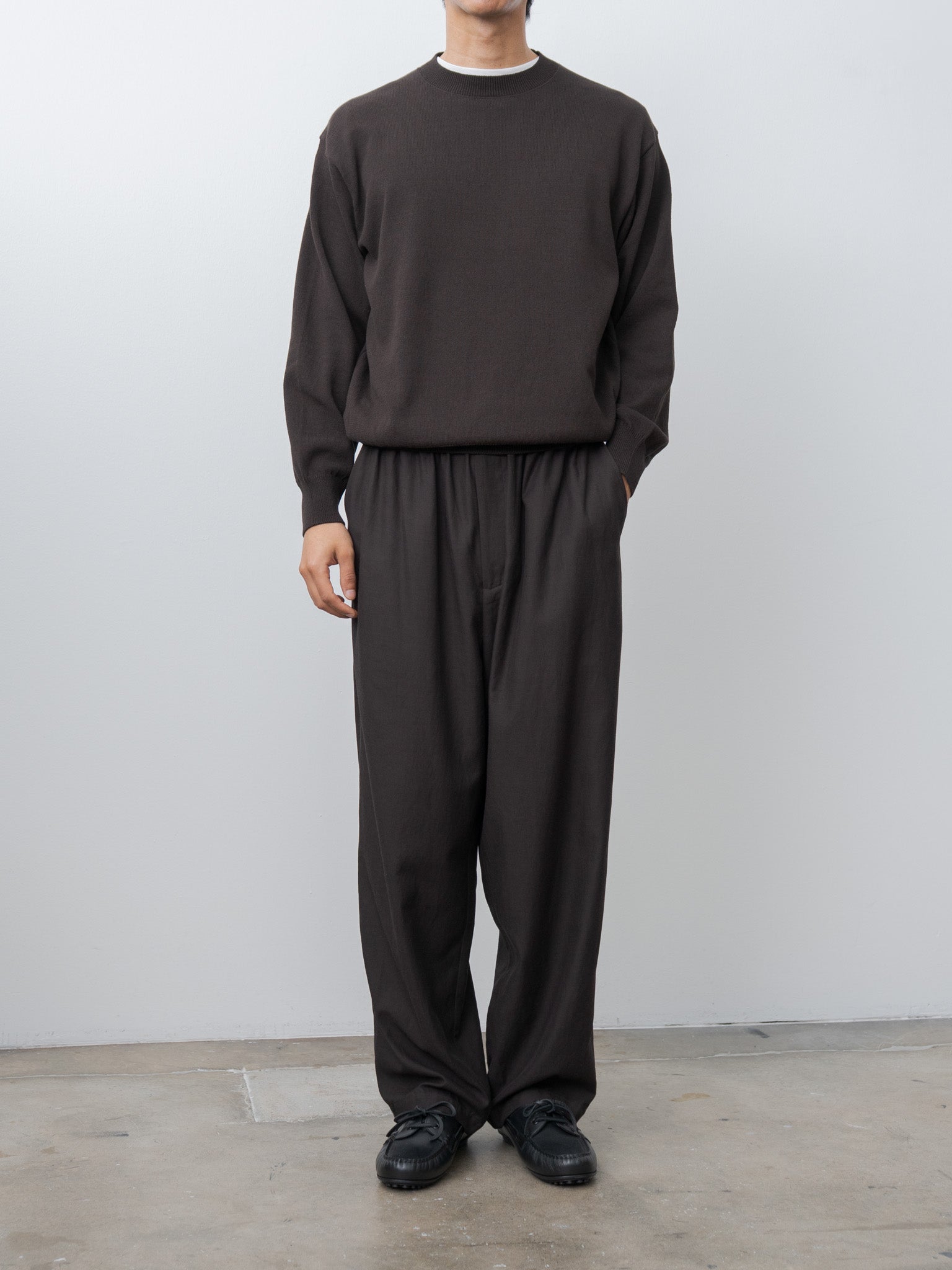 Crewneck Knit - Brown