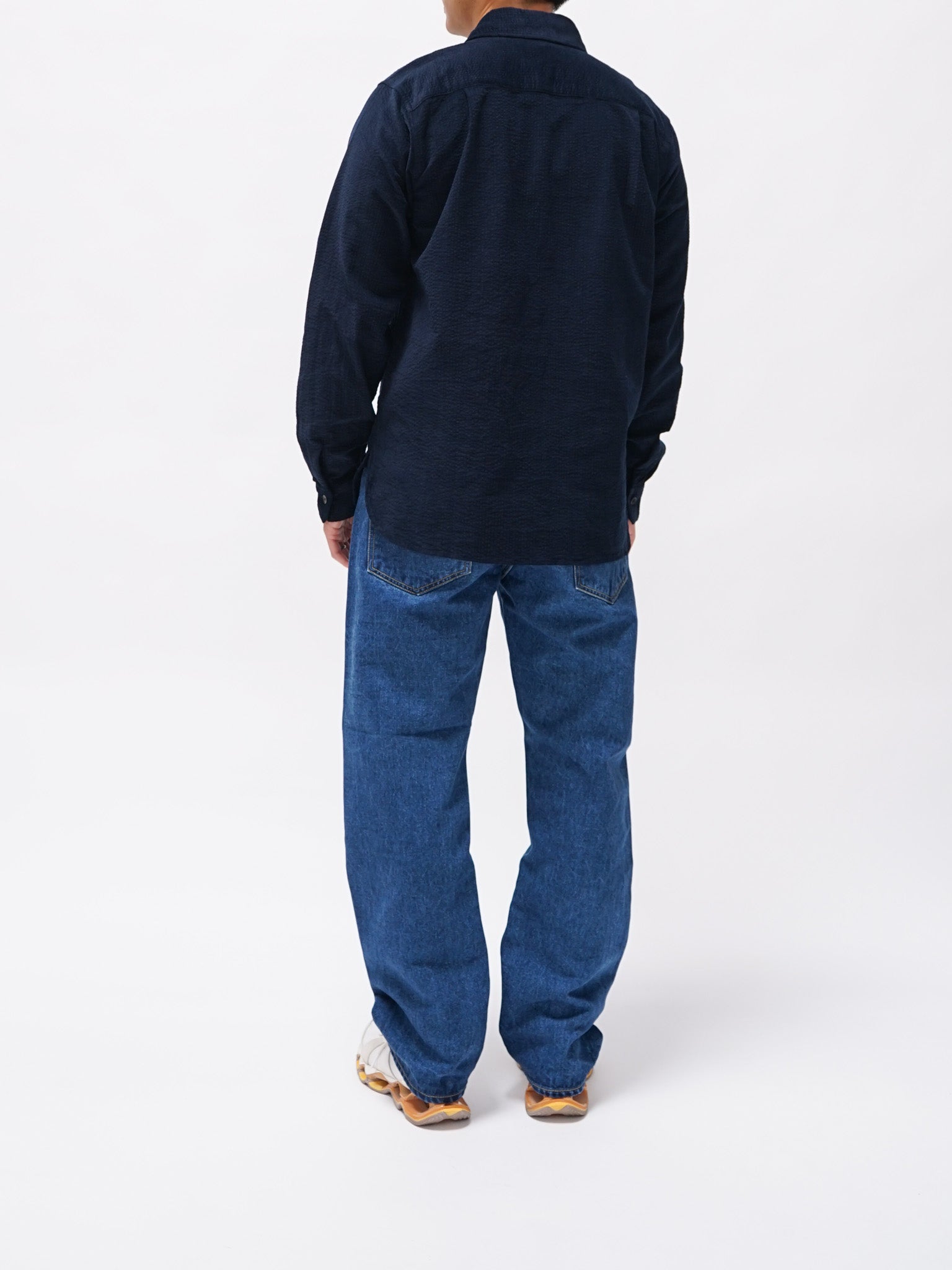 Namu Shop - Hatski Straight Washi Denim - Used Blue