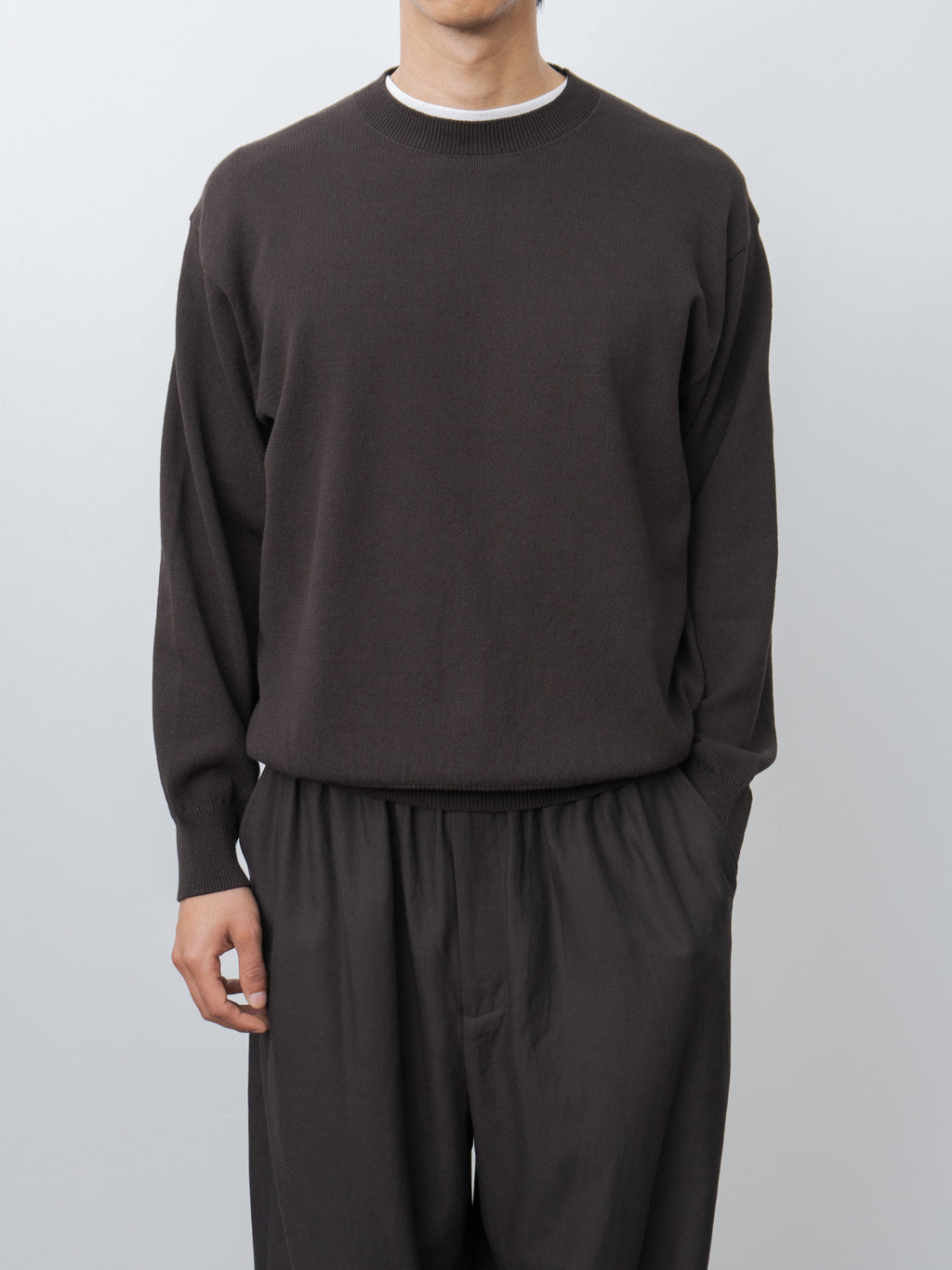 Crewneck Knit - Brown