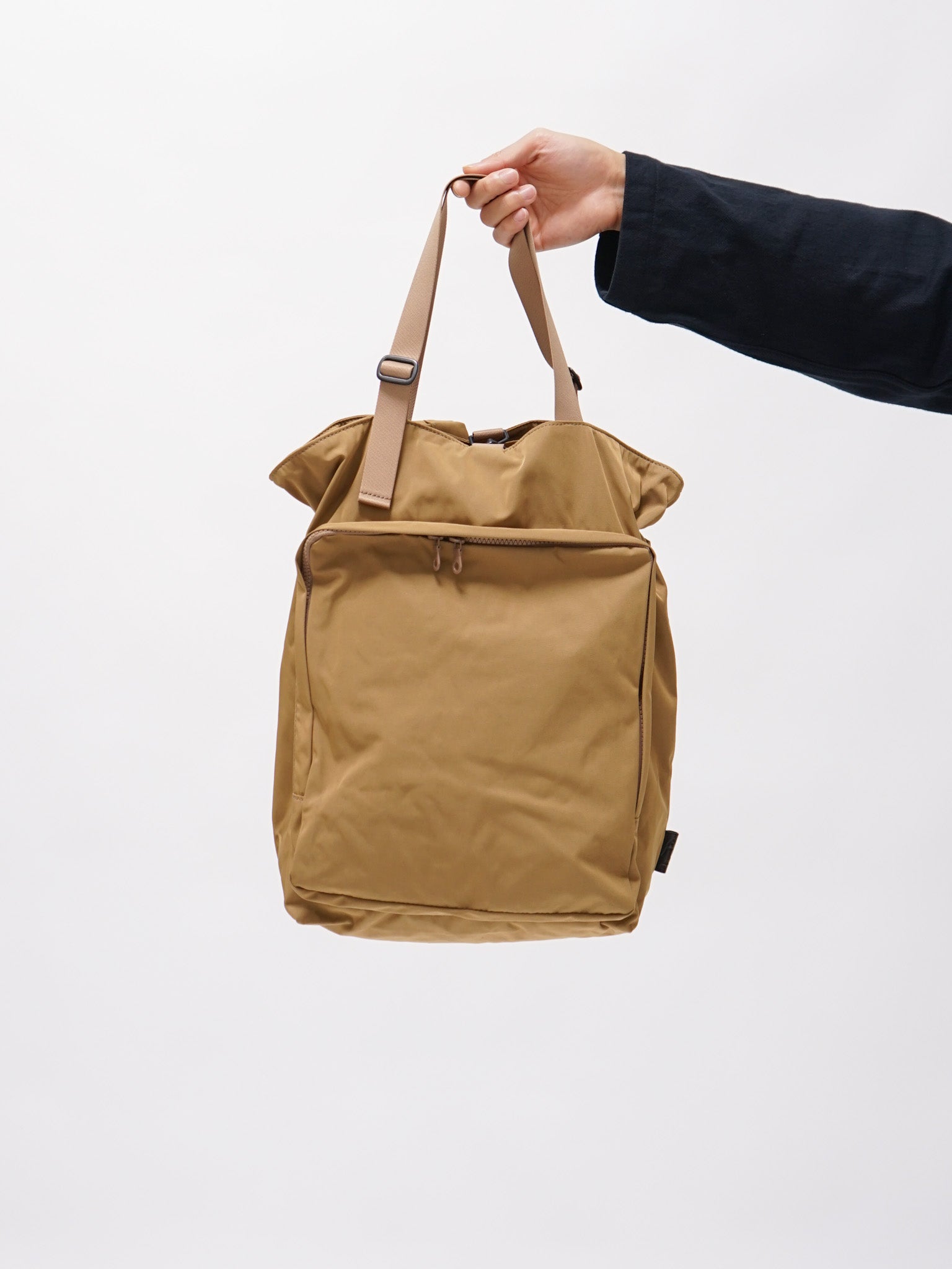Namu Shop - Amiacalva Gabardine Two-Way Backpack - Beige