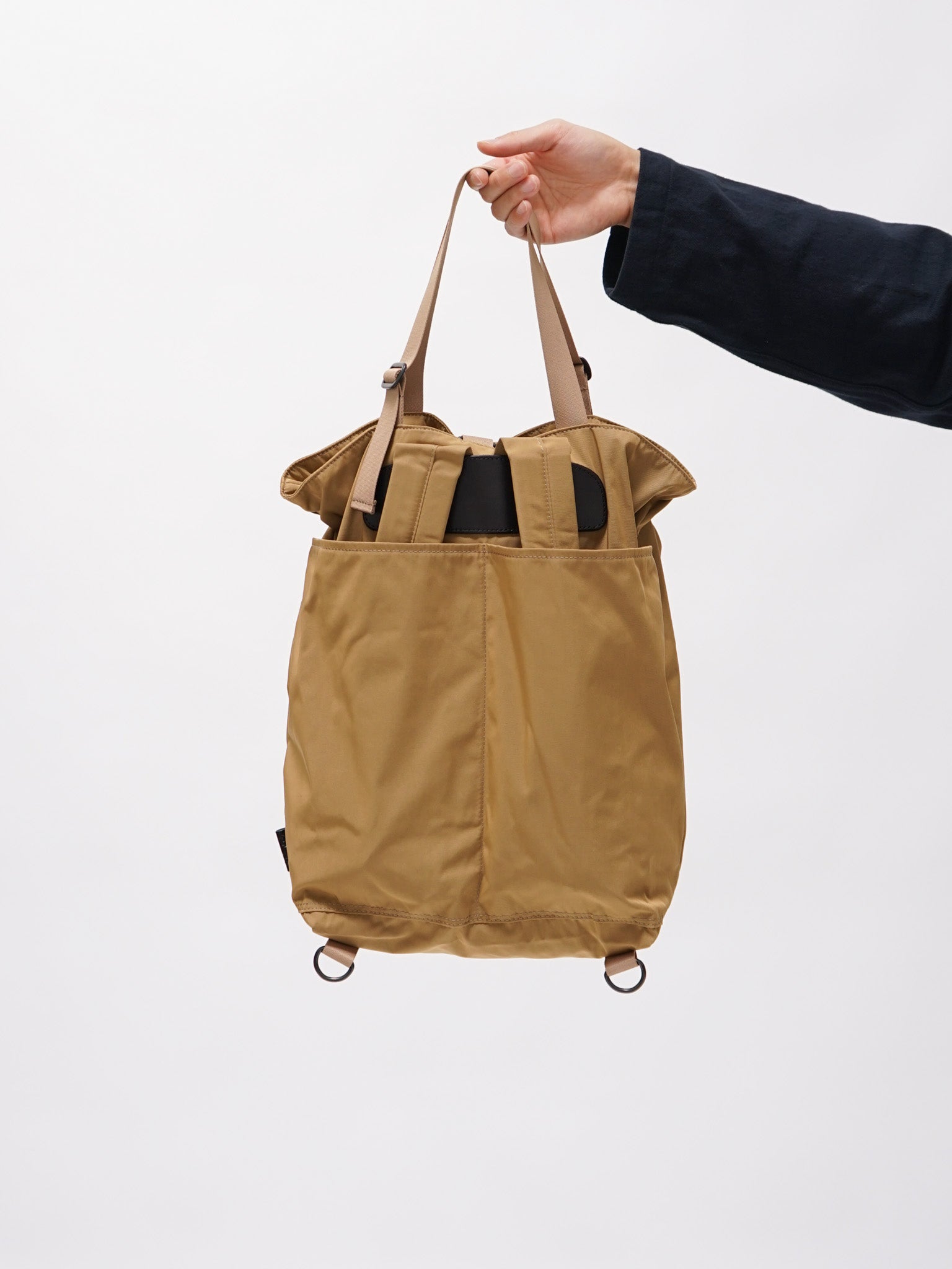 Namu Shop - Amiacalva Gabardine Two-Way Backpack - Beige