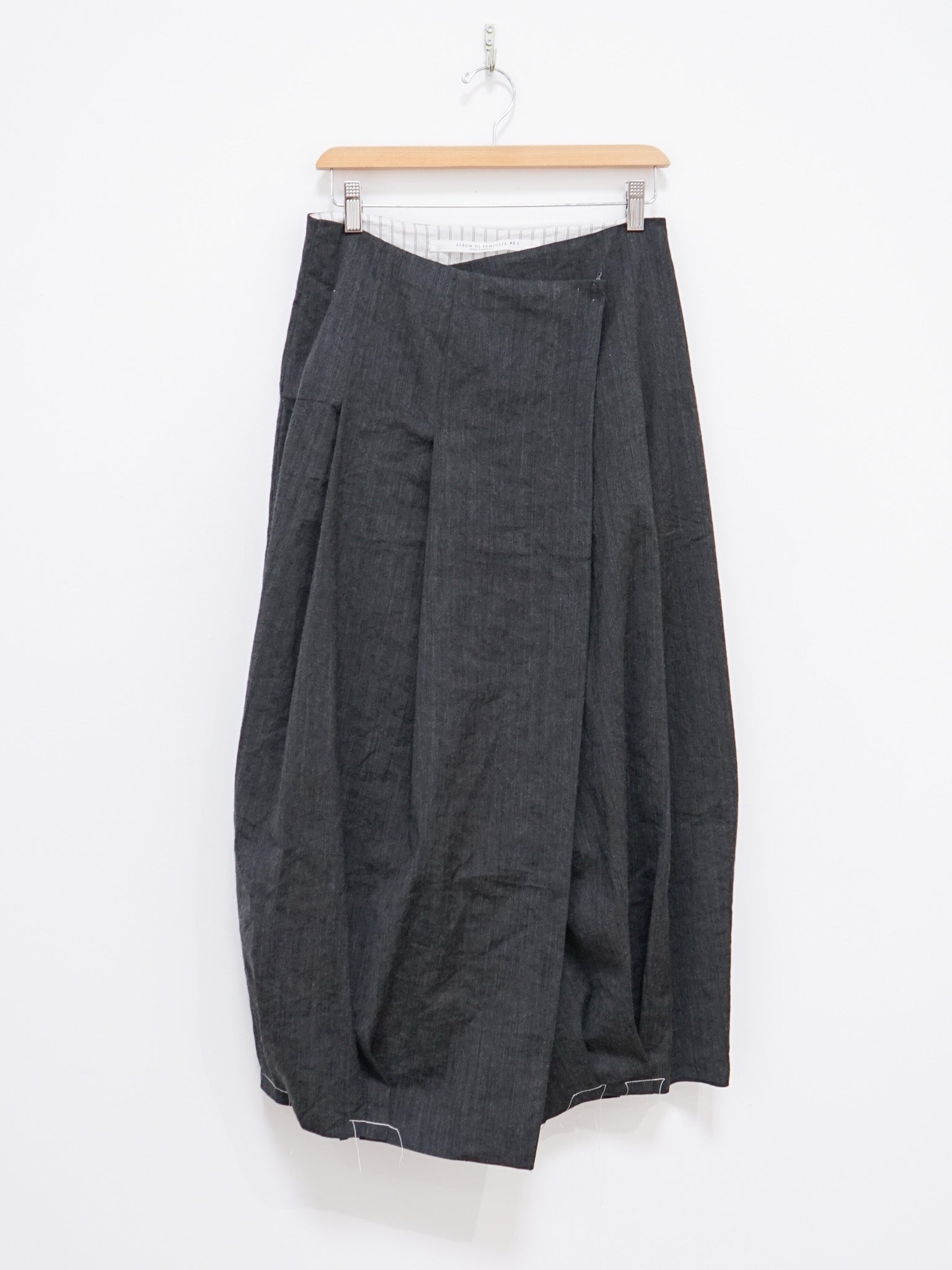 Namu Shop - Album di Famiglia Inox Cross Skirt - Slate