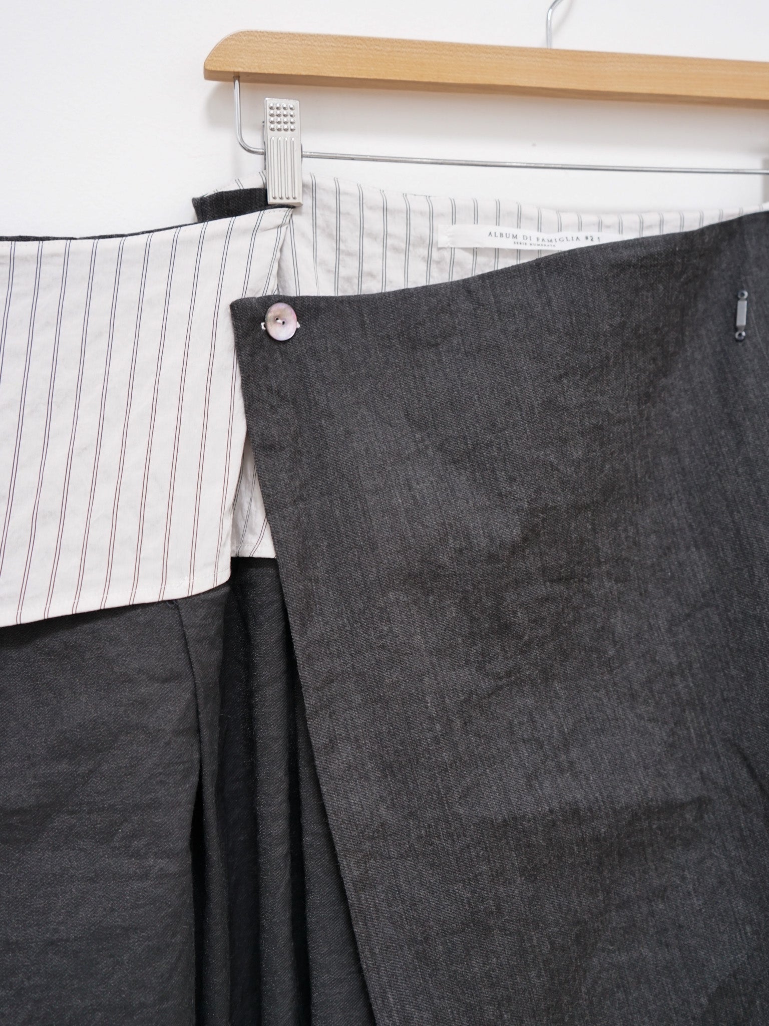 Namu Shop - Album di Famiglia Inox Cross Skirt - Slate
