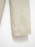 Namu Shop - Auralee Washed Heavy Canvas Pants - Ivory