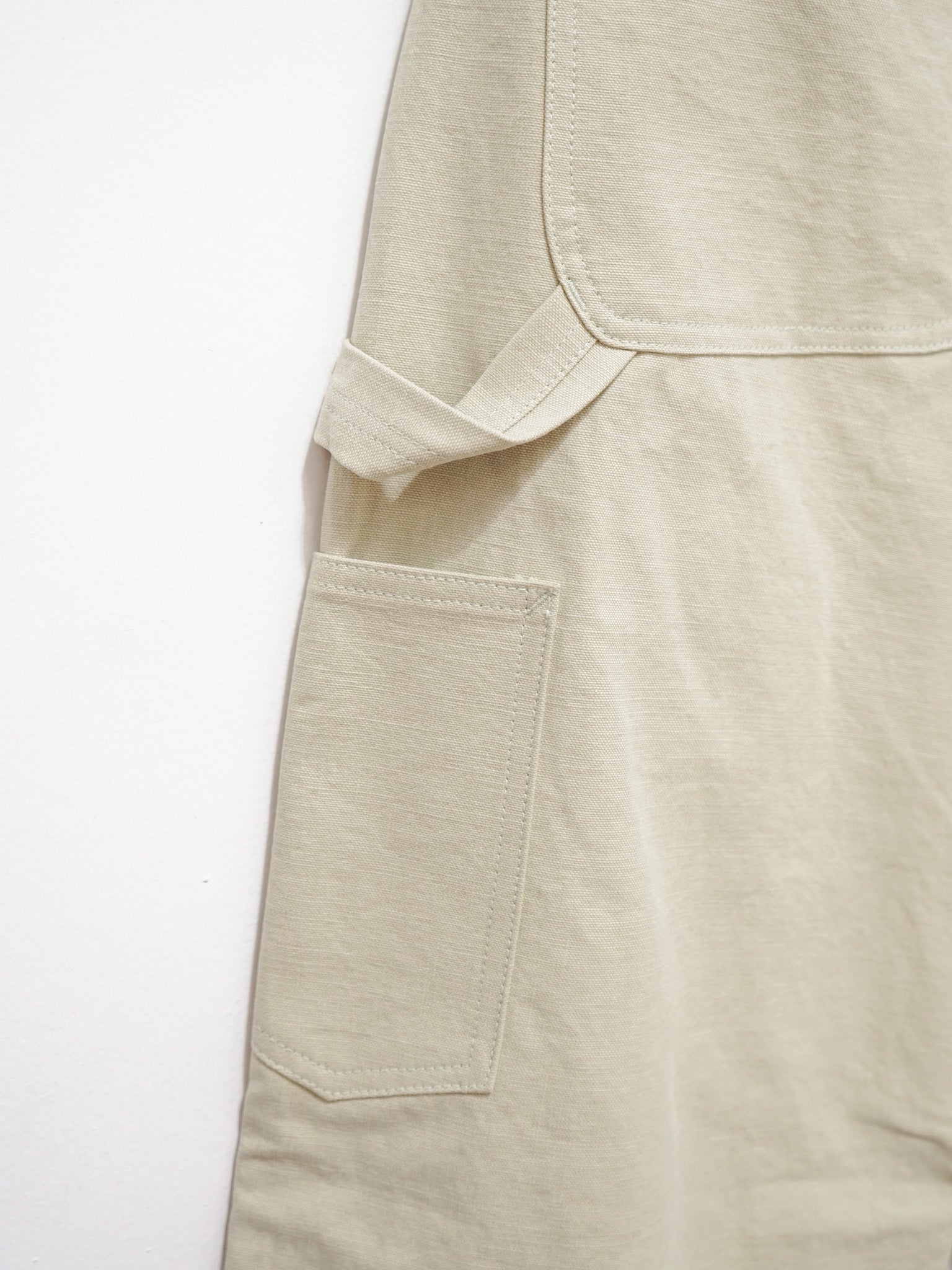 Namu Shop - Auralee Washed Heavy Canvas Pants - Ivory