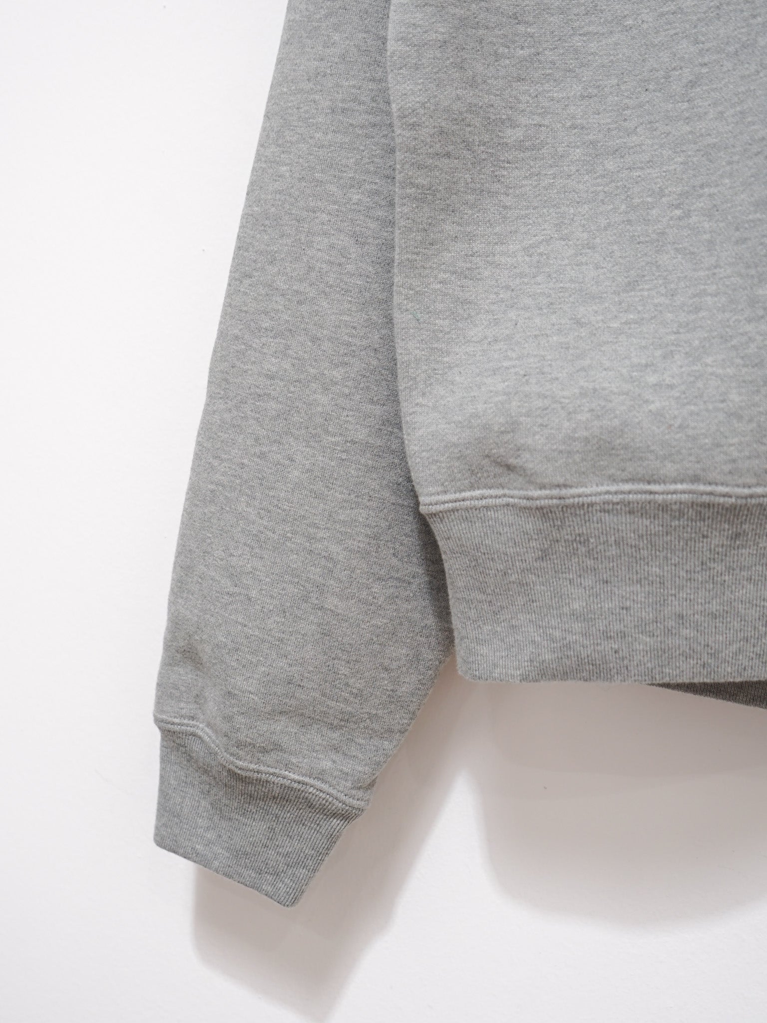 Namu Shop - Auralee High Count Heavy Sweat Pullover Parka - Top Gray