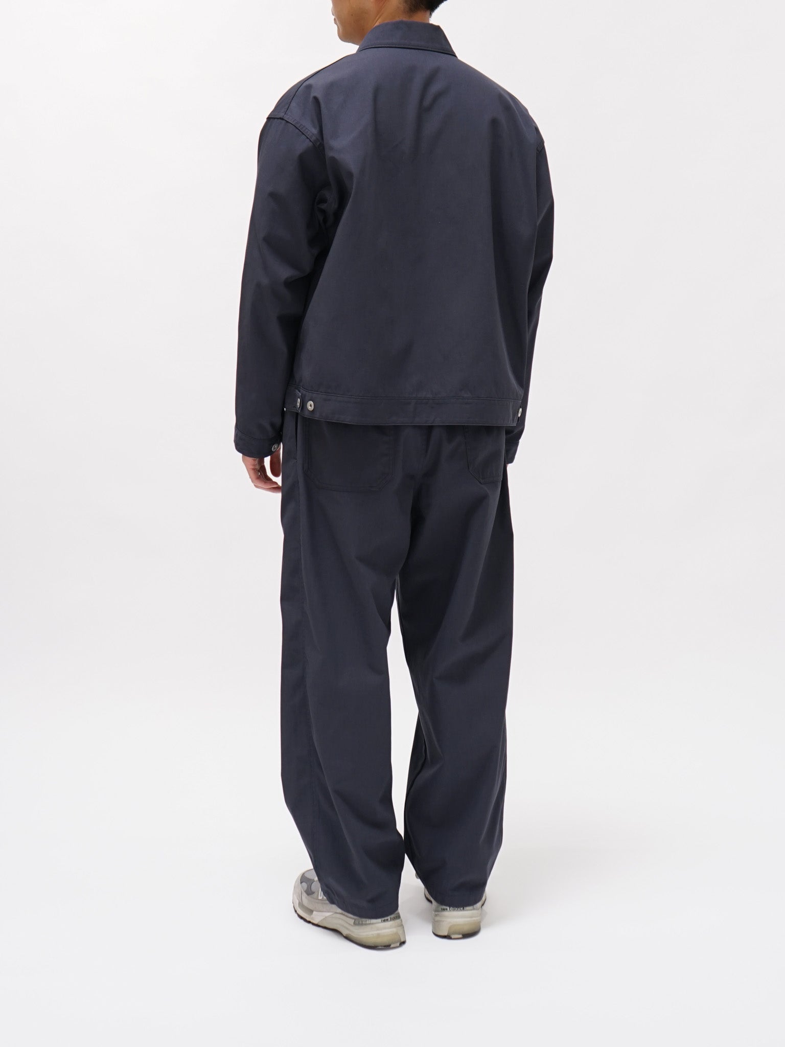 Namu Shop - Y Organic Cotton Recycle Poly Twill Blouson - Navy