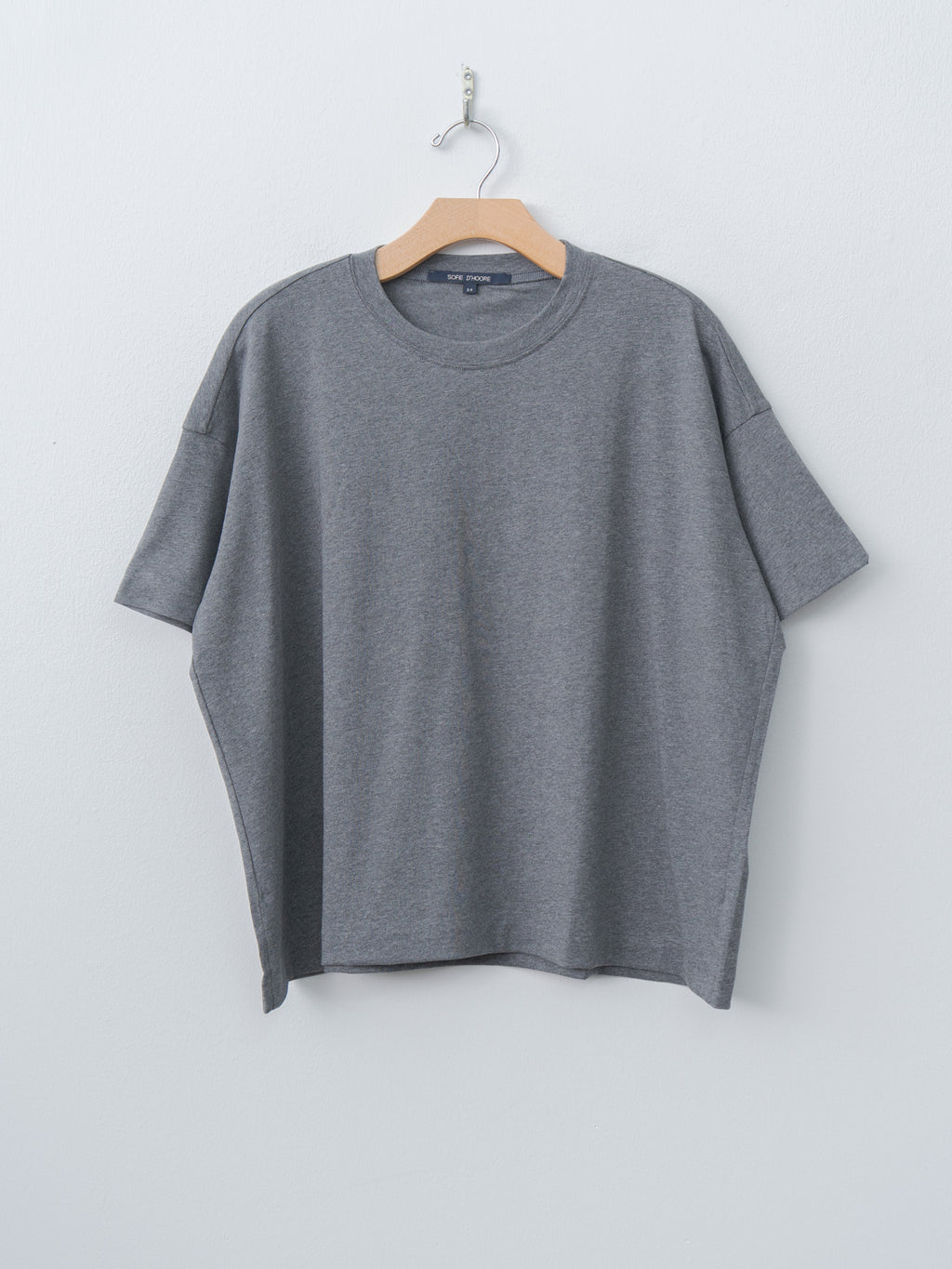 Namu Shop - Sofie D'Hoore Tilly Tee - Mid Gray Melange