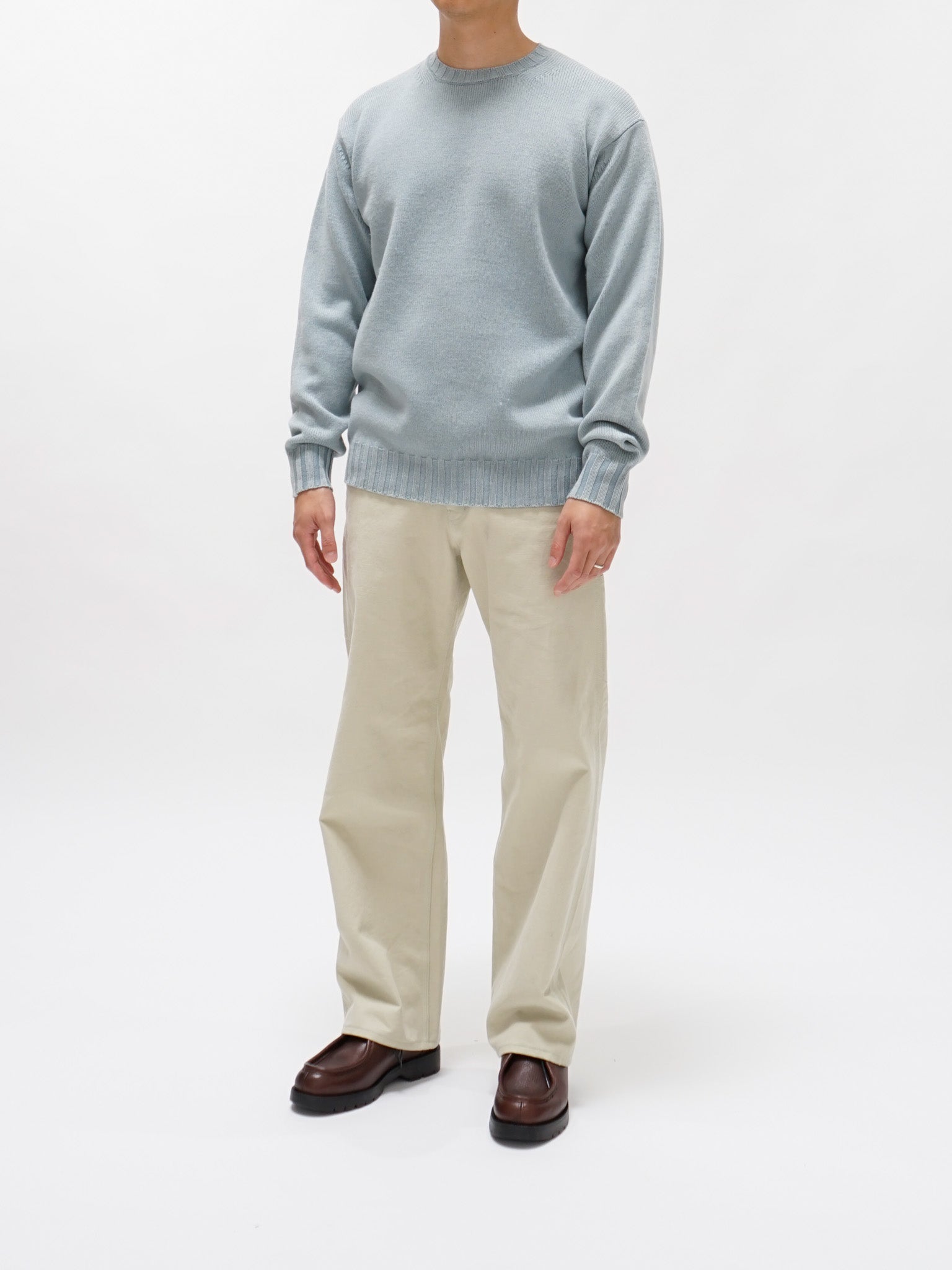 Namu Shop - Auralee Washed Heavy Canvas Pants - Ivory