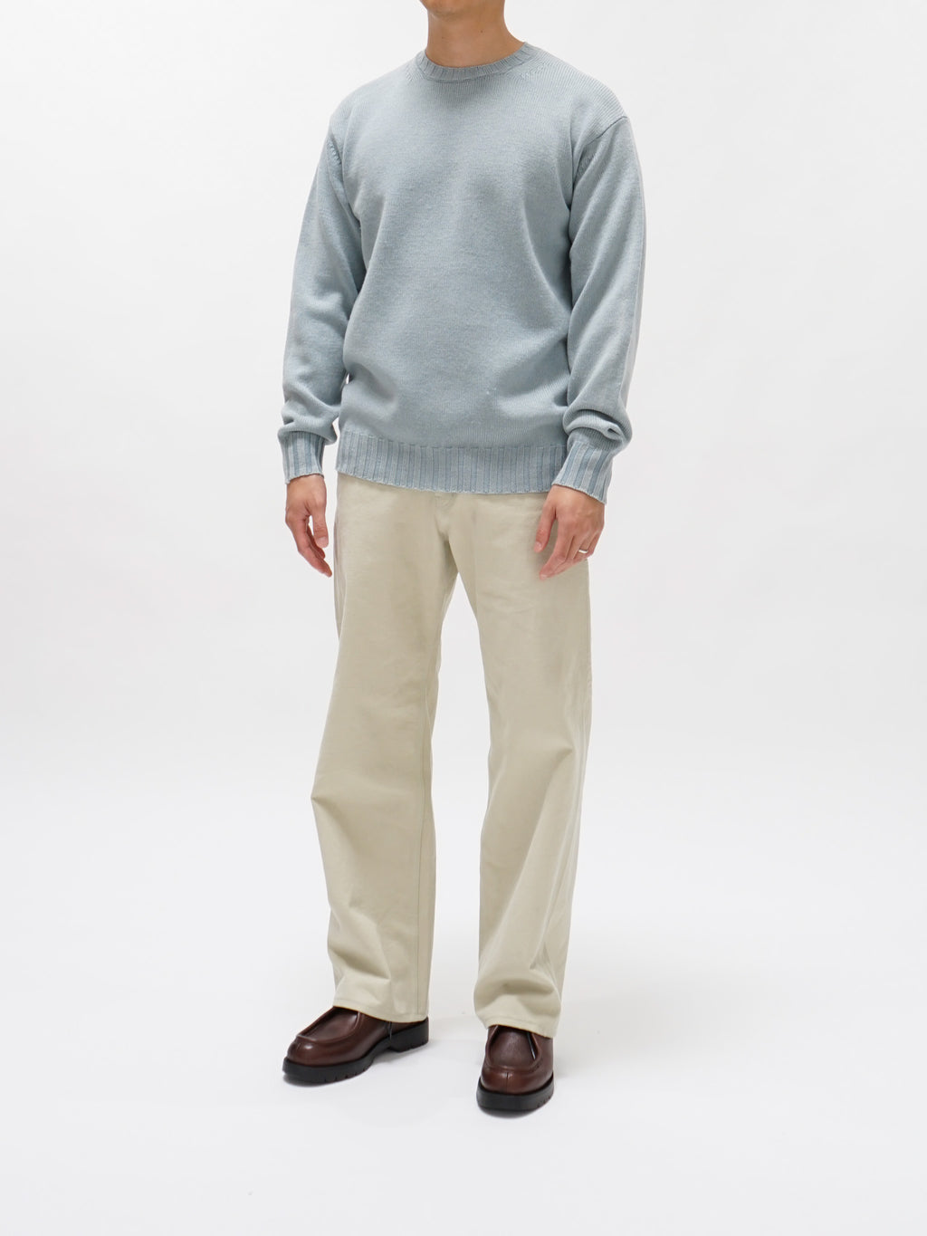 Namu Shop - Auralee Washed Heavy Canvas Pants - Ivory