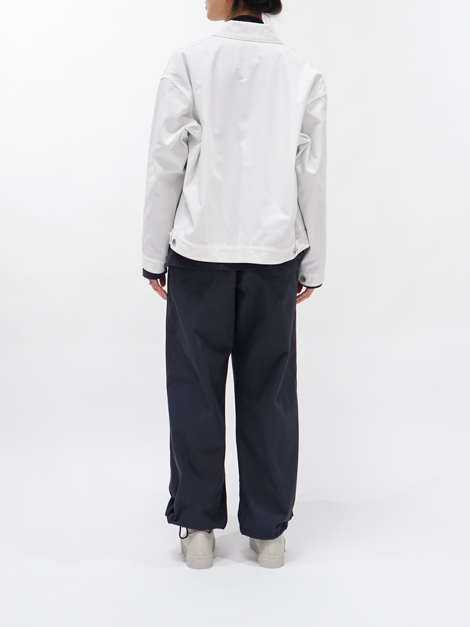 Namu Shop - Y Organic Cotton Recycle Poly Twill Blouson - White