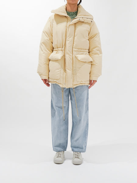AURALEE 23aw DOWN COAT サイズ4 AURALEE オーラリー 23AW FINX POLYESTER CHAMBRAY DOWN COAT