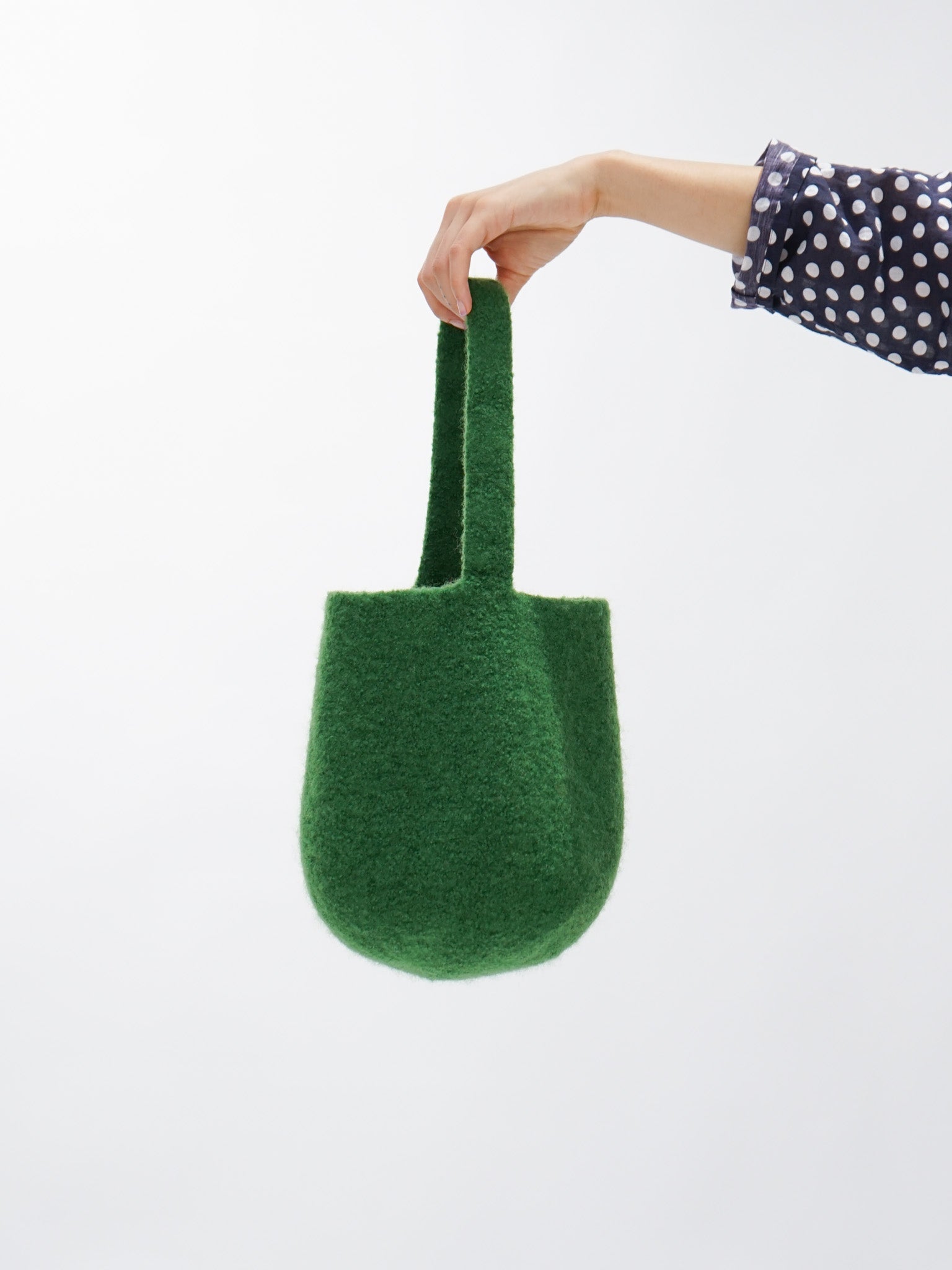 Namu Shop - cecilie telle Small Bucket Bag - Grass Green