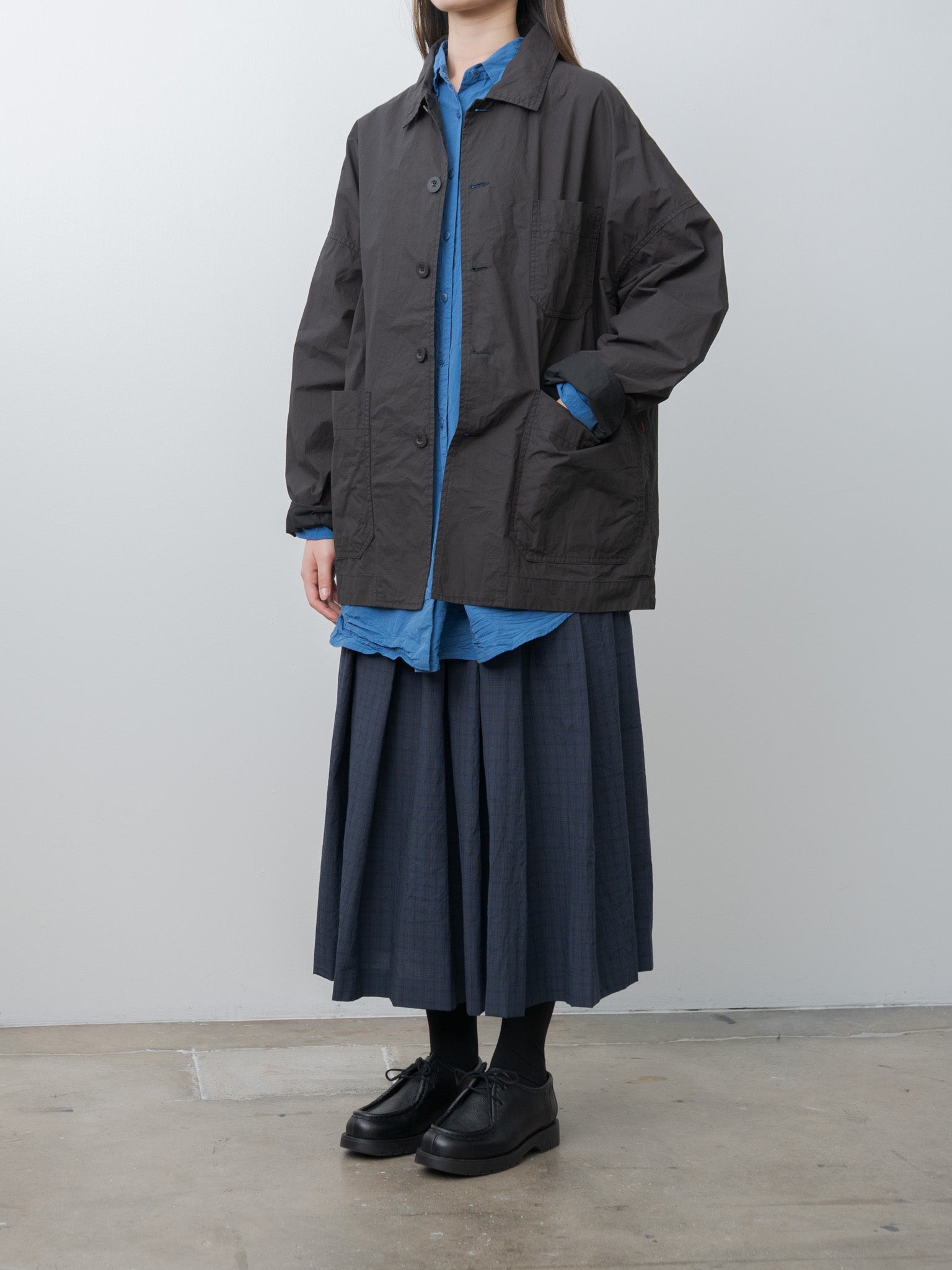 Higa Travail Jacket PIGMENT WAX - Brown